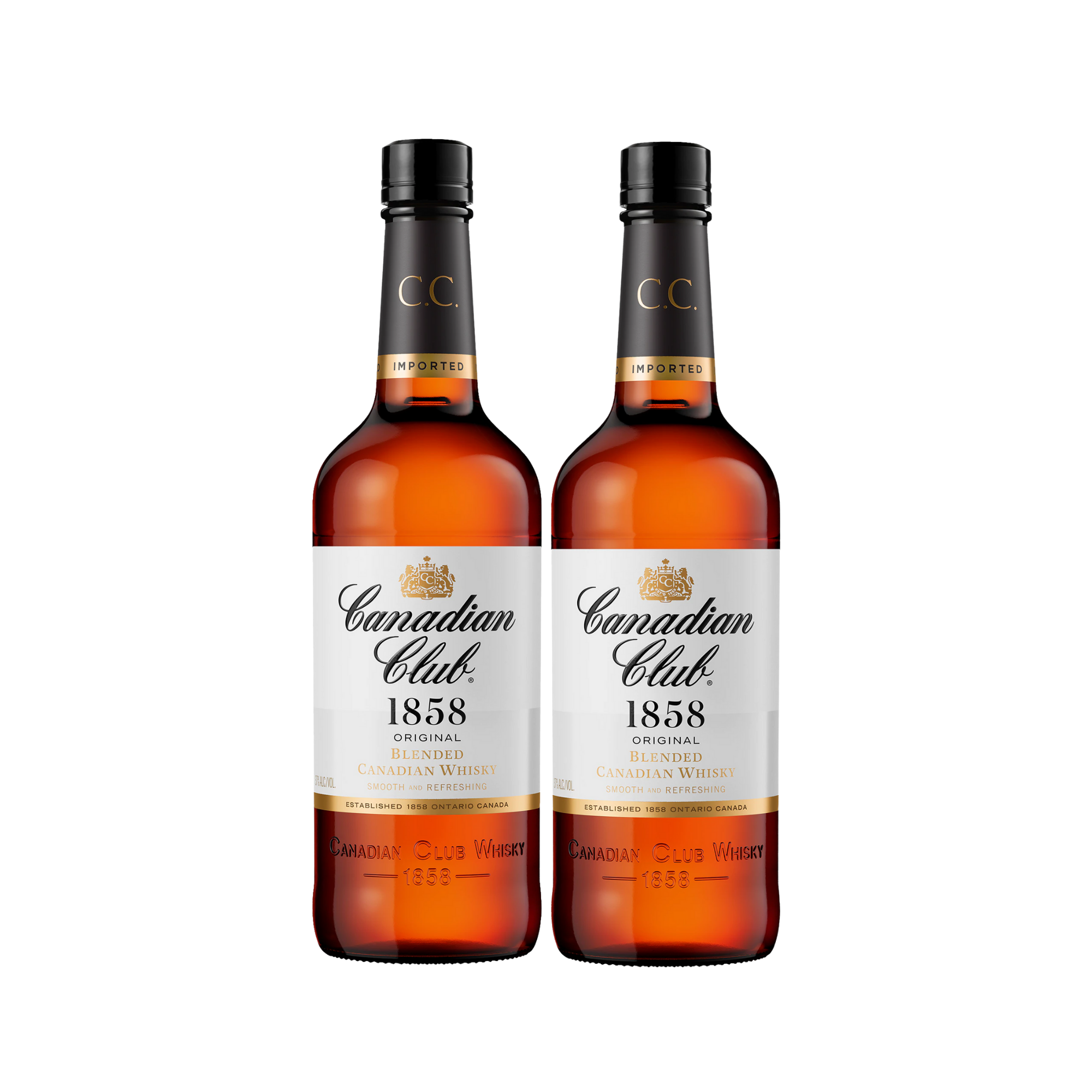 Canadian Club Twinpk 40% 2x1L