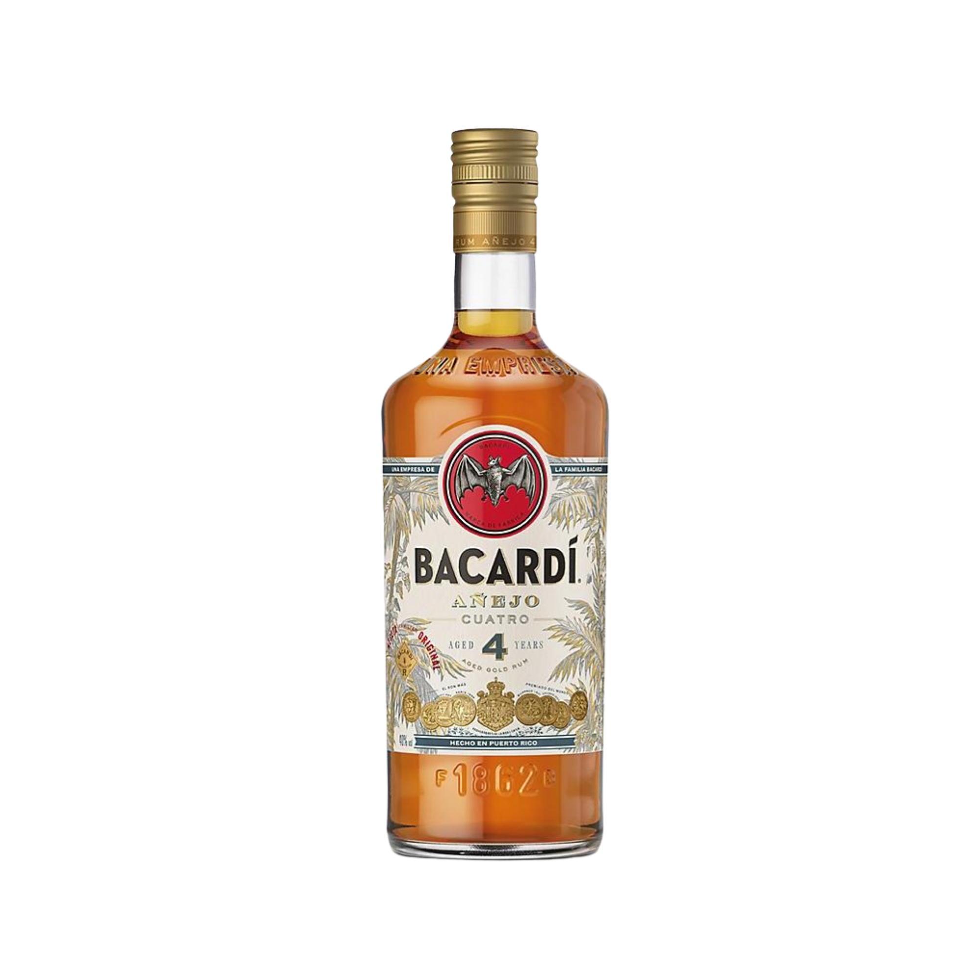 Bacardi Anejo Cuatro 40% 1L