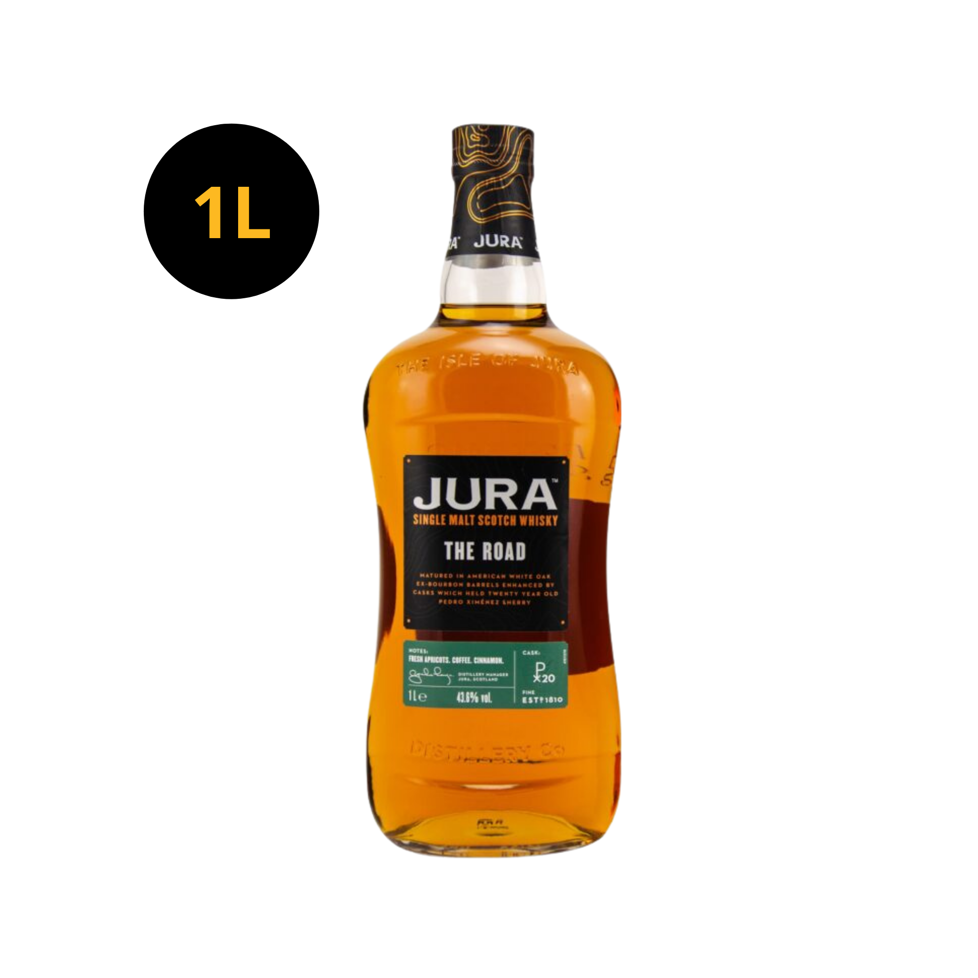 Jura The Road 43.6 % 1L GP