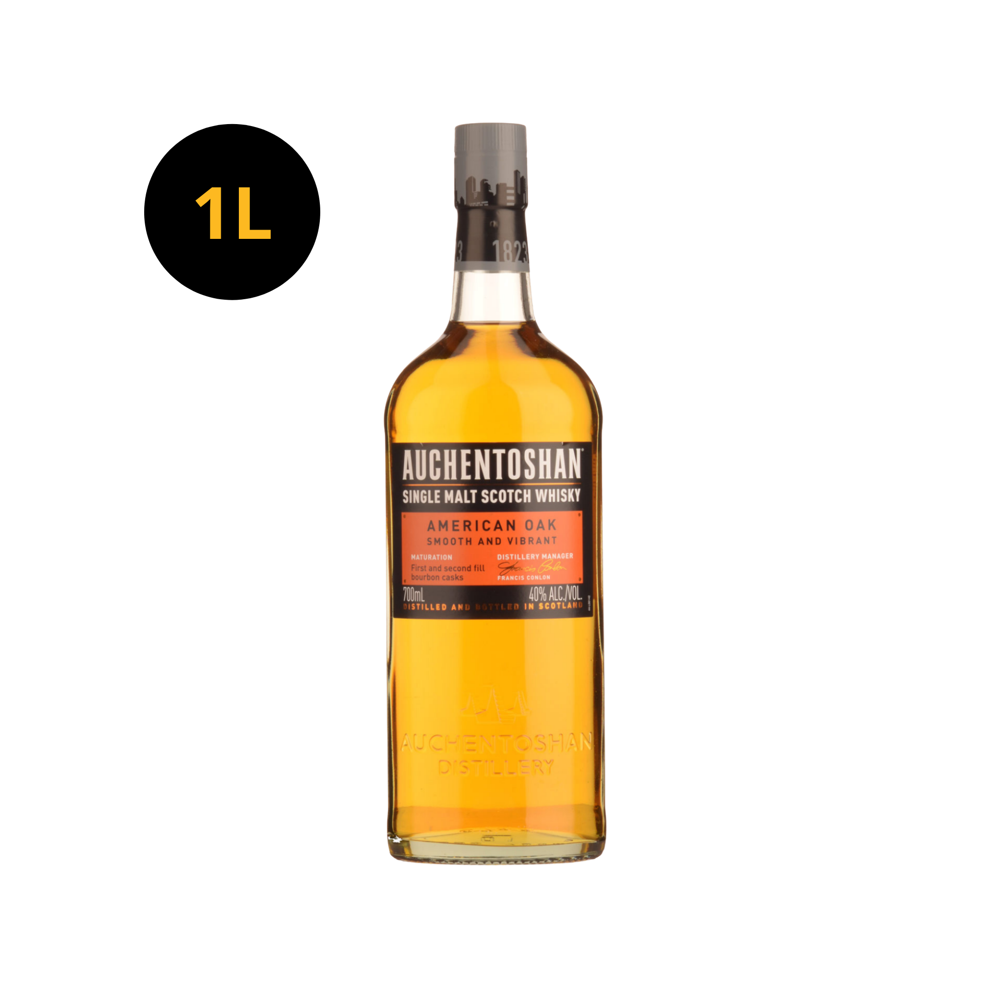 Auchent AmerOak 40% 1L GP