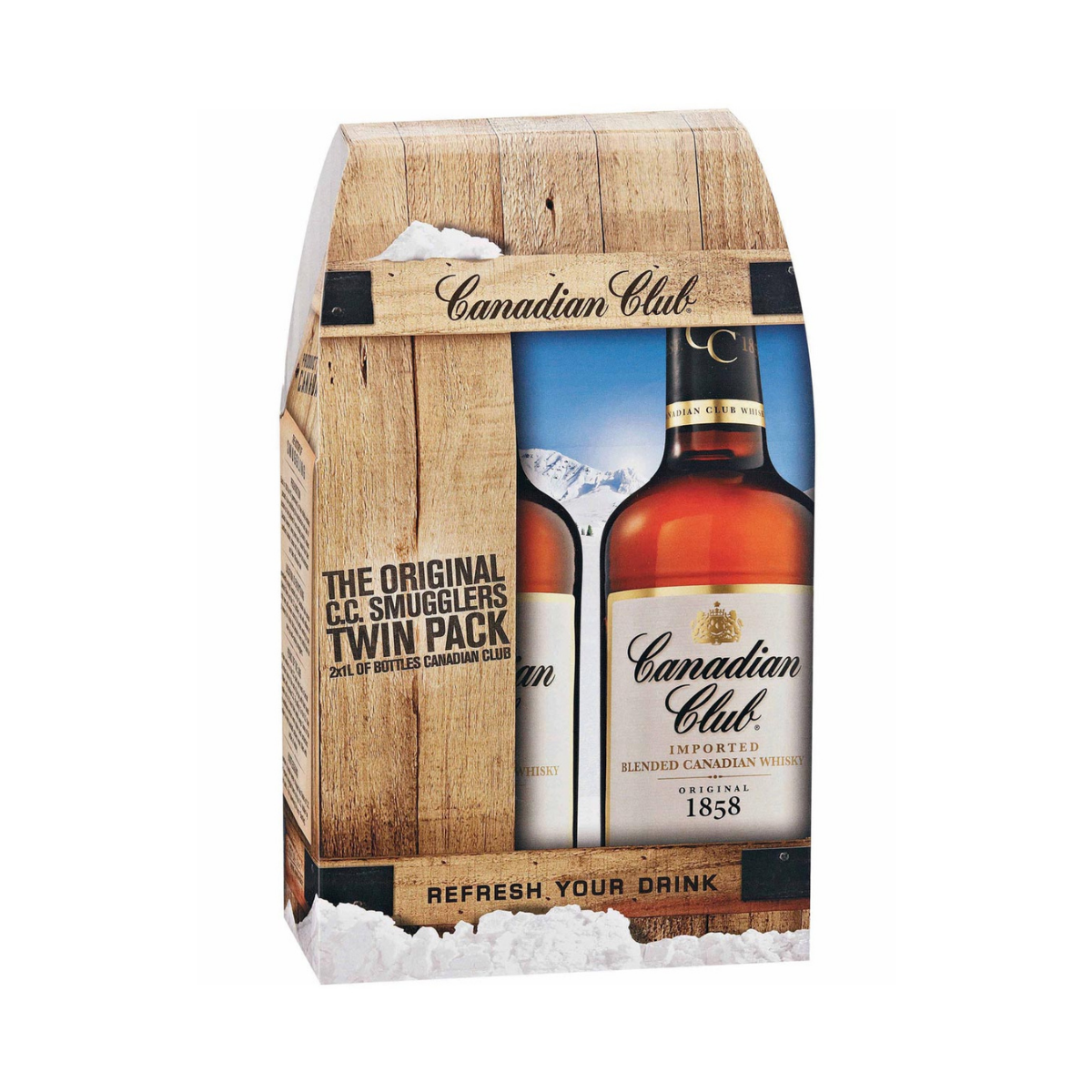 Canadian Club Twinpk 40% 2x1L