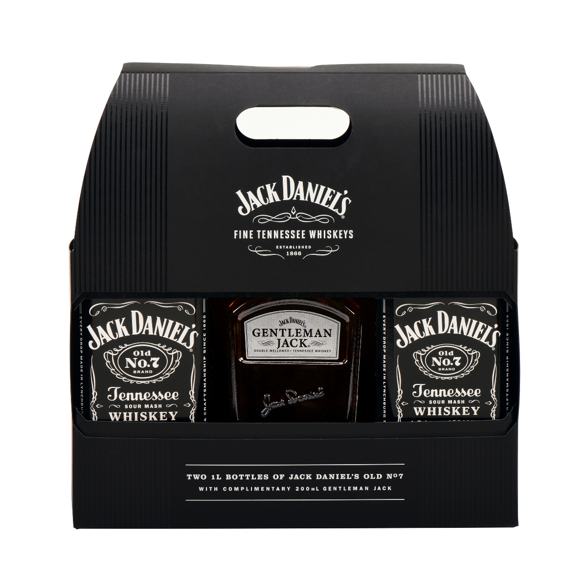 Jack D.B.40% 2x1L+ 0.2L GJ*