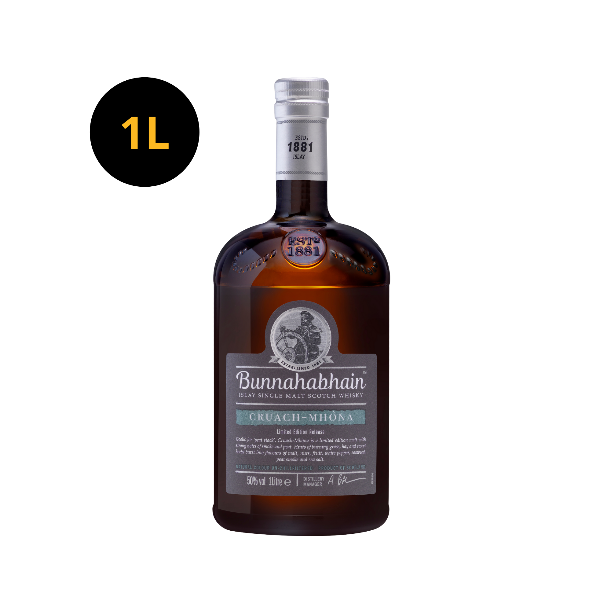Bunnahab Cruach Mhona 50% 1L