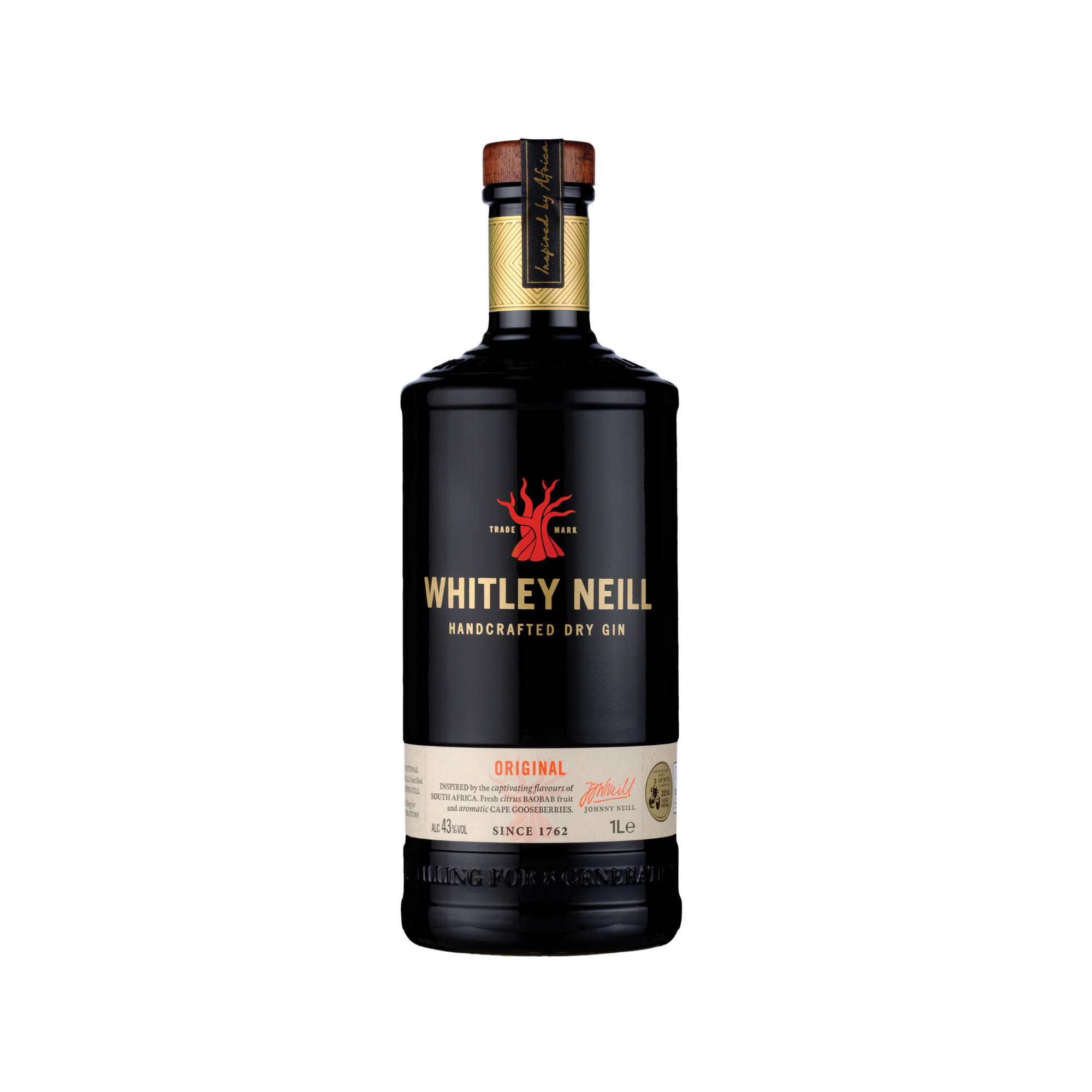 Whitley Neill Gin 43% 1L