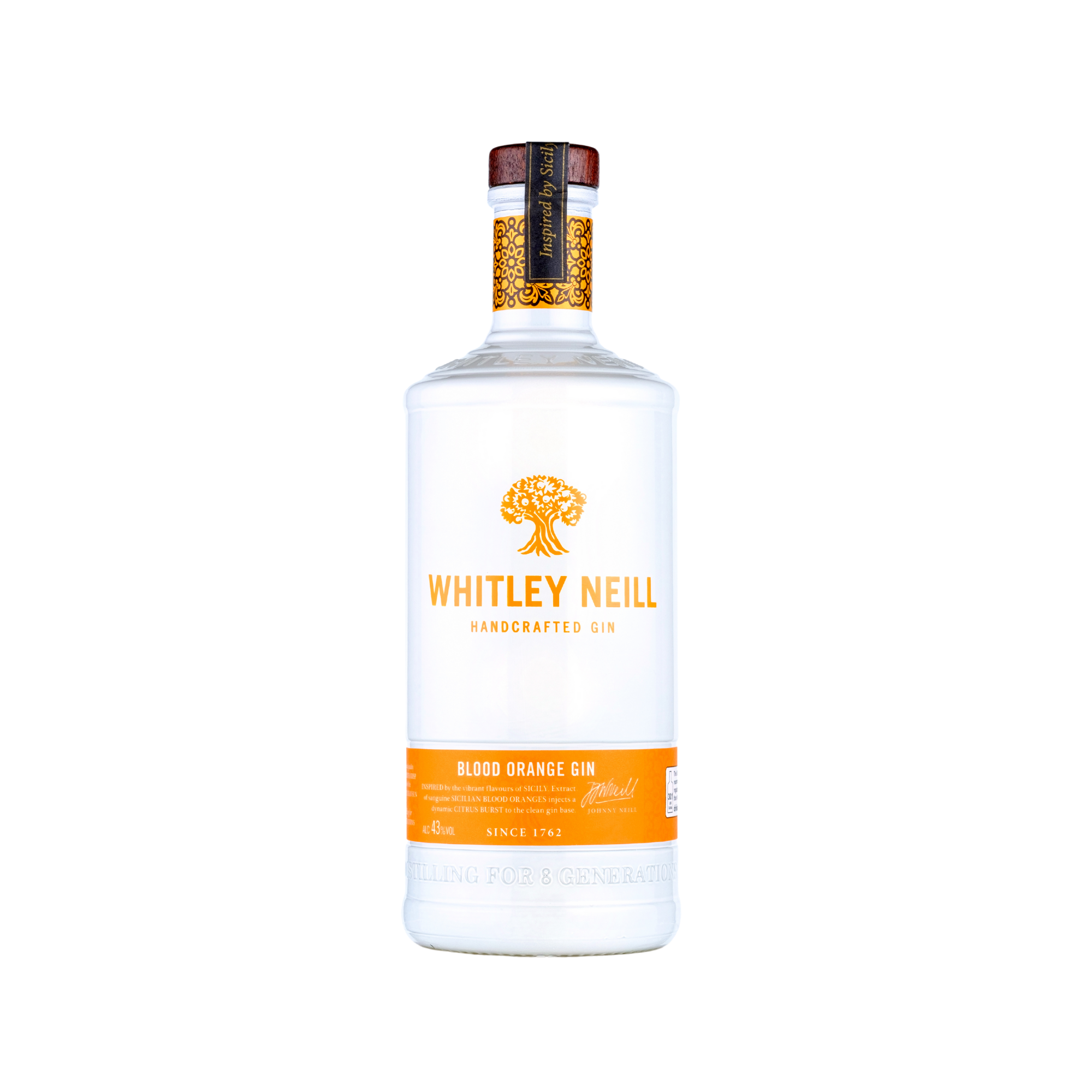 Whitley Neill Bl.Or.Gin 43% 1L
