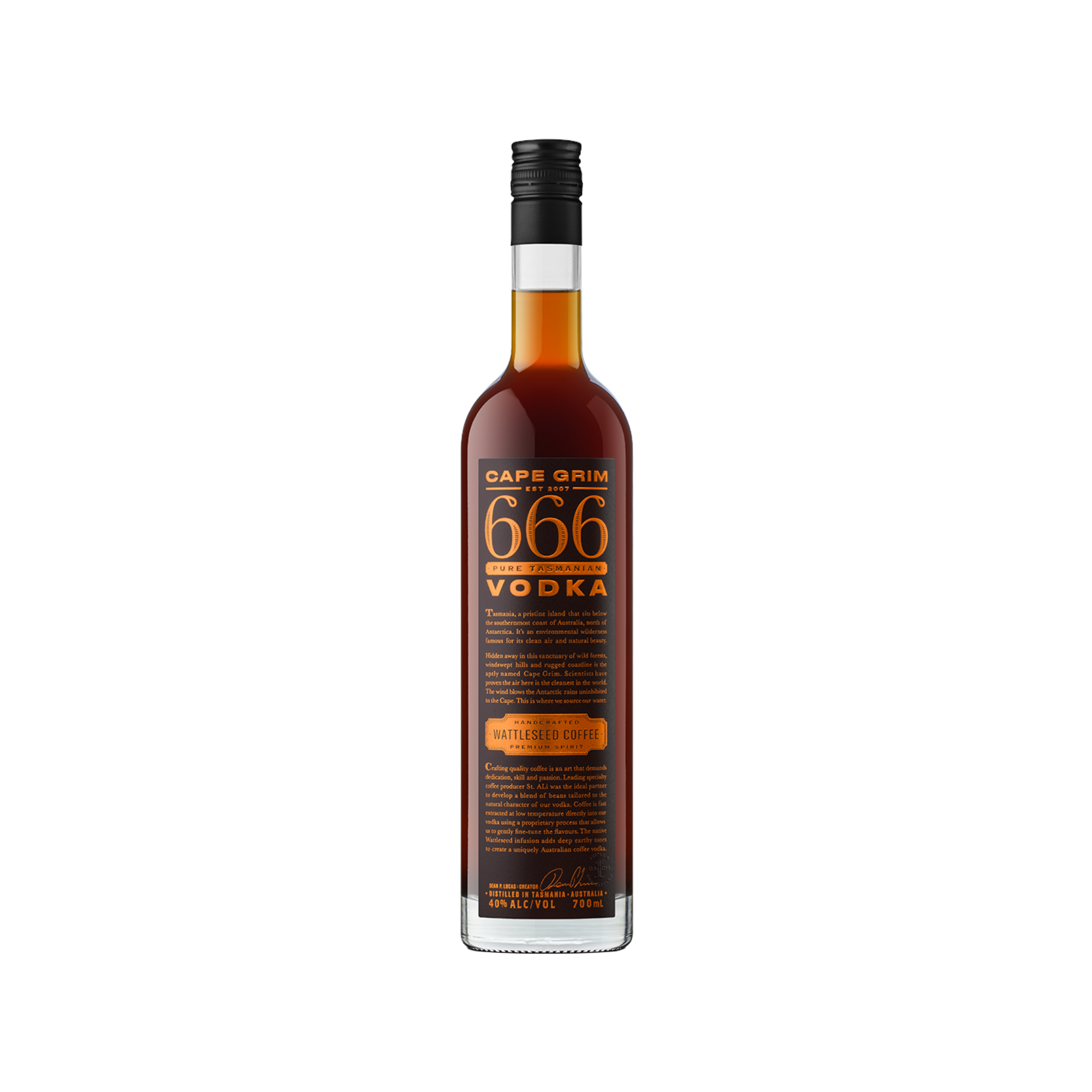 666 W.seed Coff Vodka 40% 0.7L