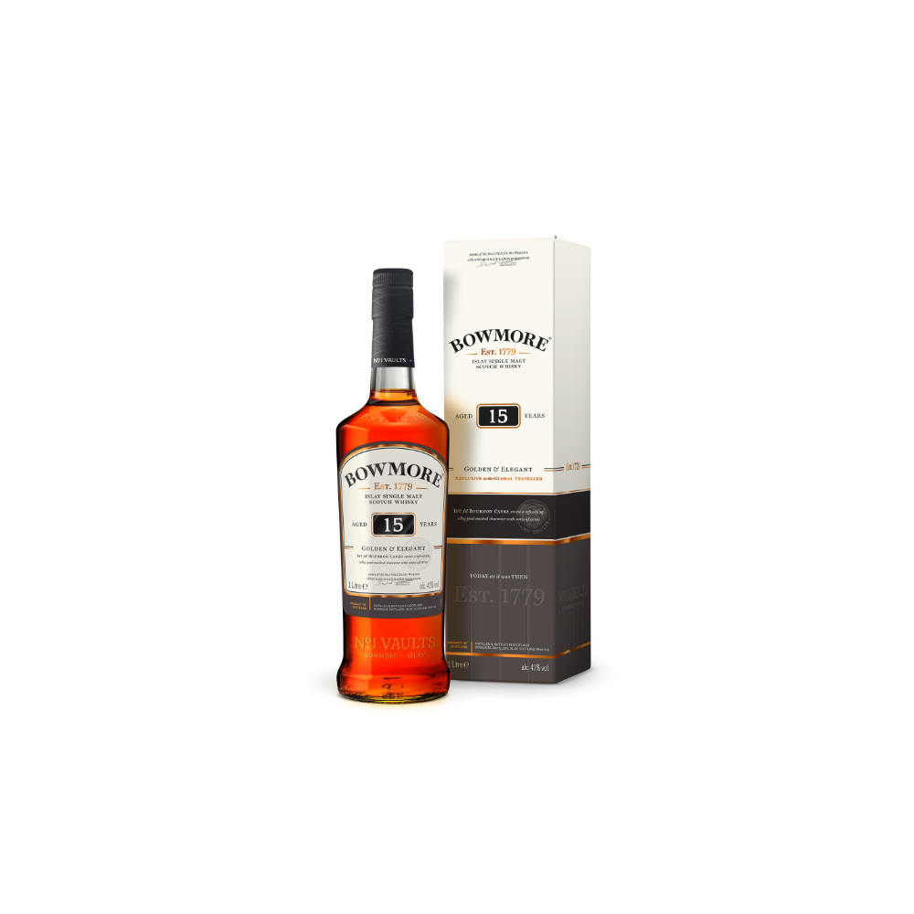 Bowmore 15y 43% 1L GP