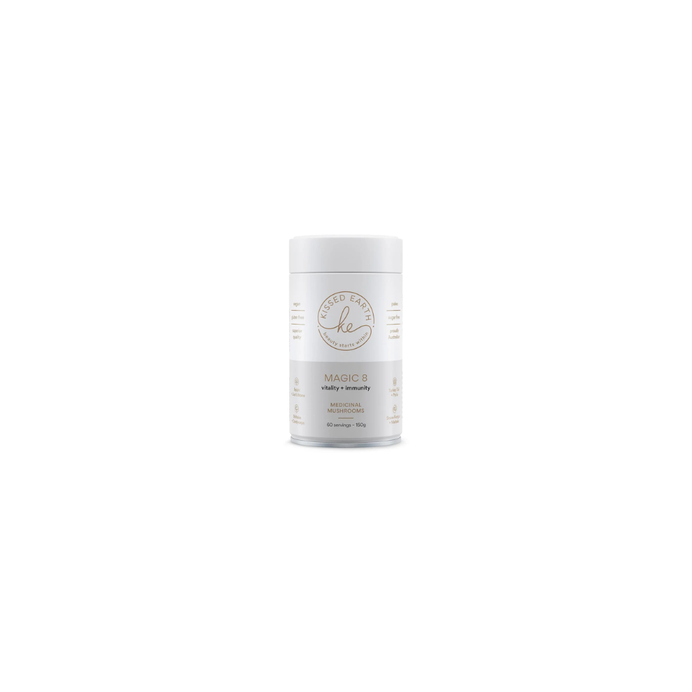 Kissed Earth Magic 8 Medicinal Mushrooms 150 g