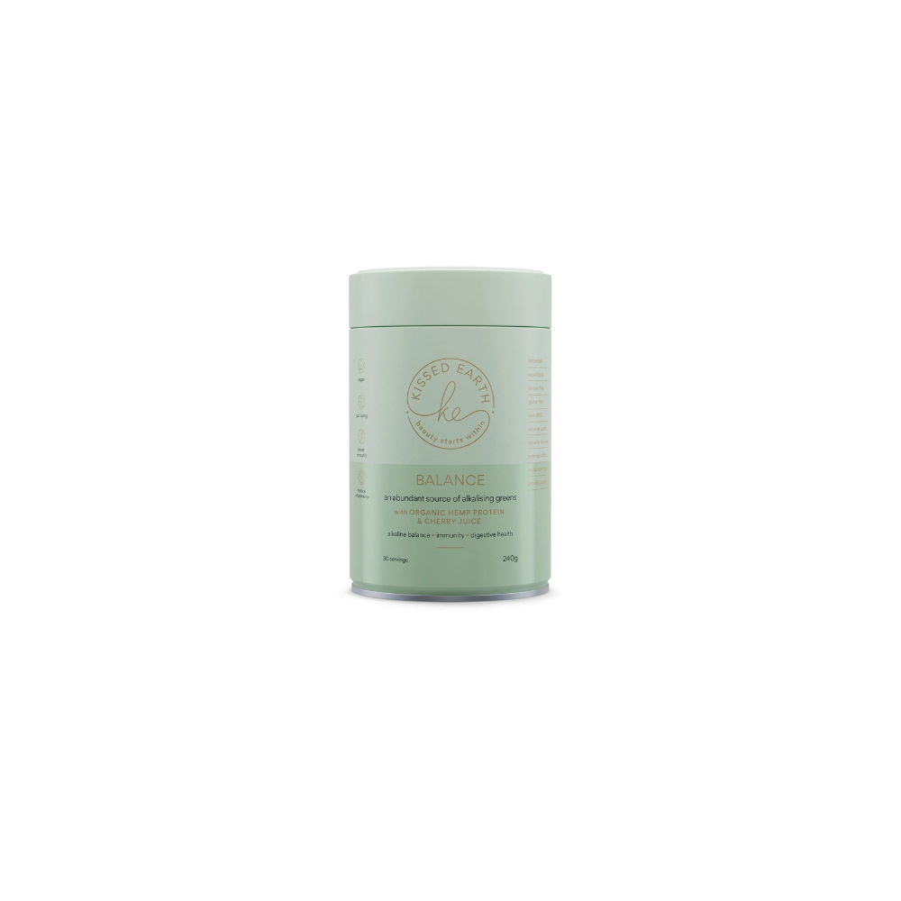 Kissed Earth Balance - Supergreens and Antioxidant Blend 240 g