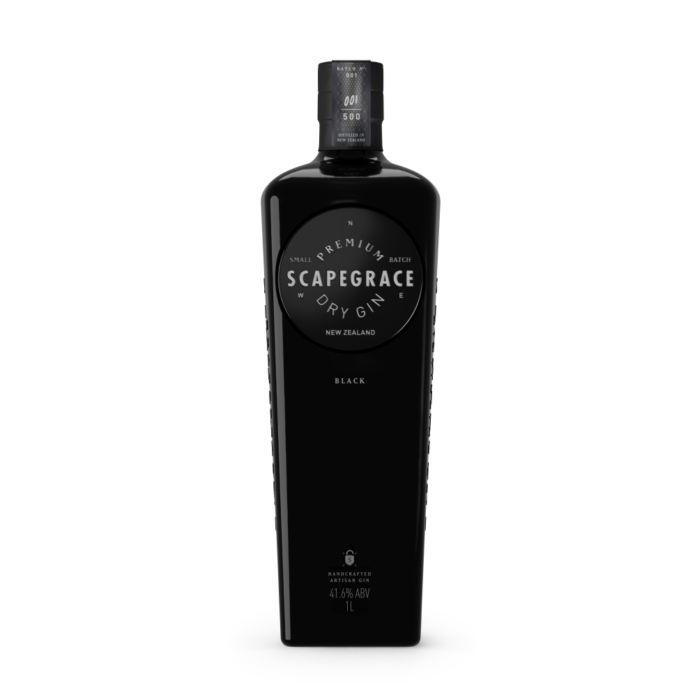 Scapegrace Black Gin 41.6% 1L
