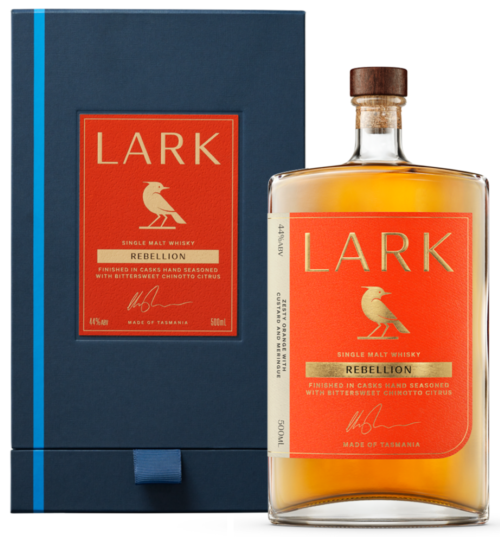 Lark Rebellion Whisky 44% 0.5L