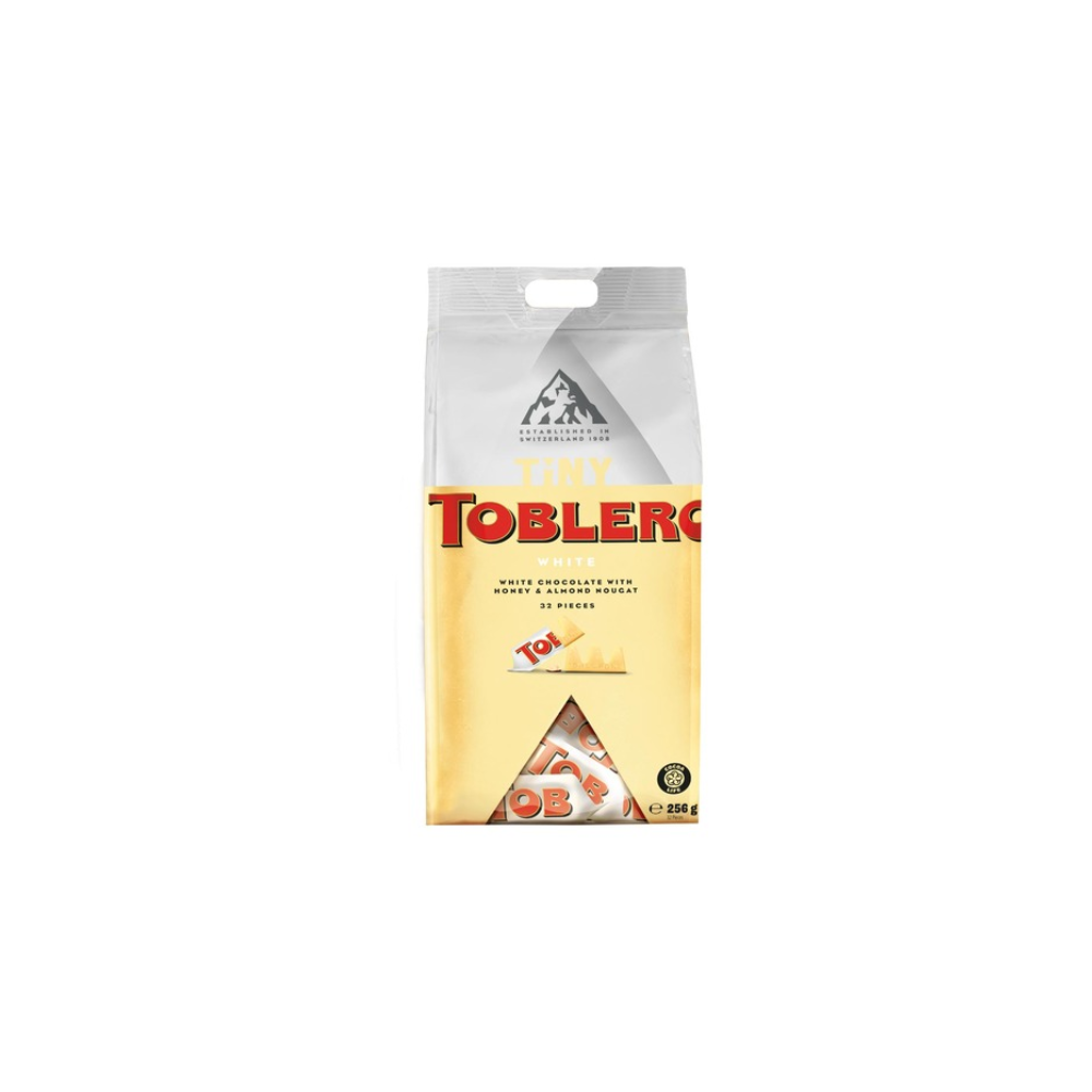 Toblerone 4304277 Tiny White 256g