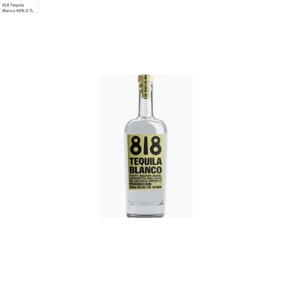 818 Tequila Blanco 40% 0.7L