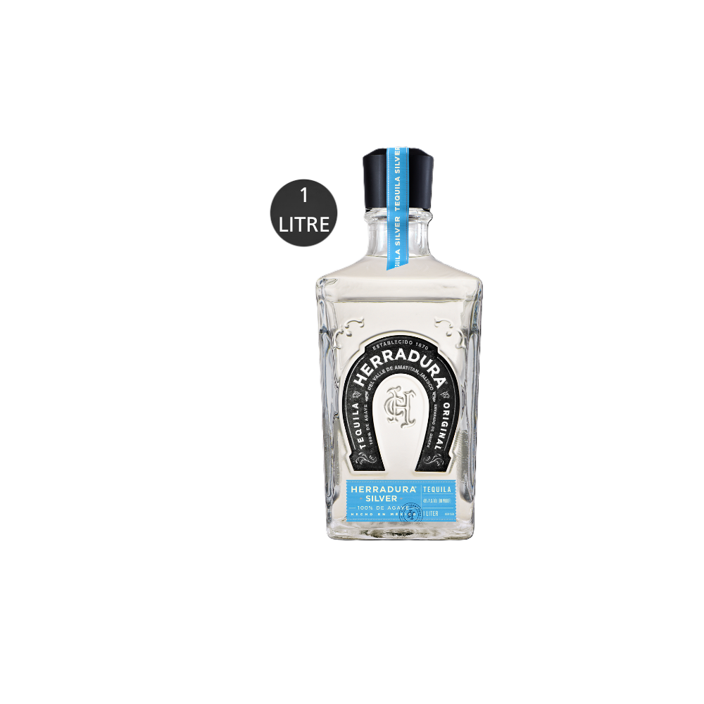 Herradura Plata Silver 40% 1L