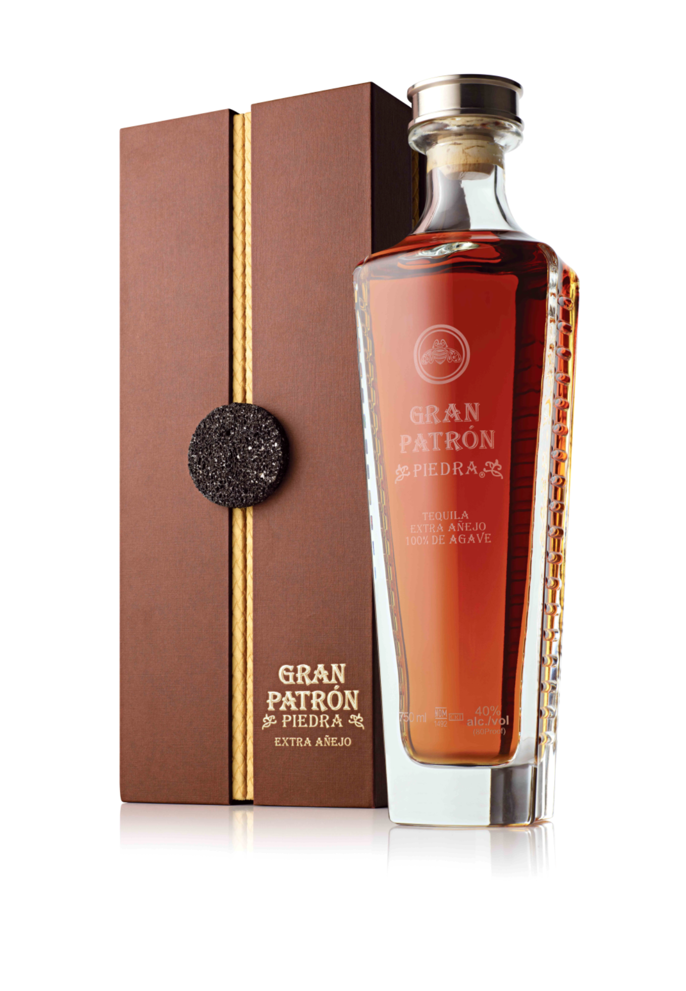 Patrón Piedra 40% 0.75L