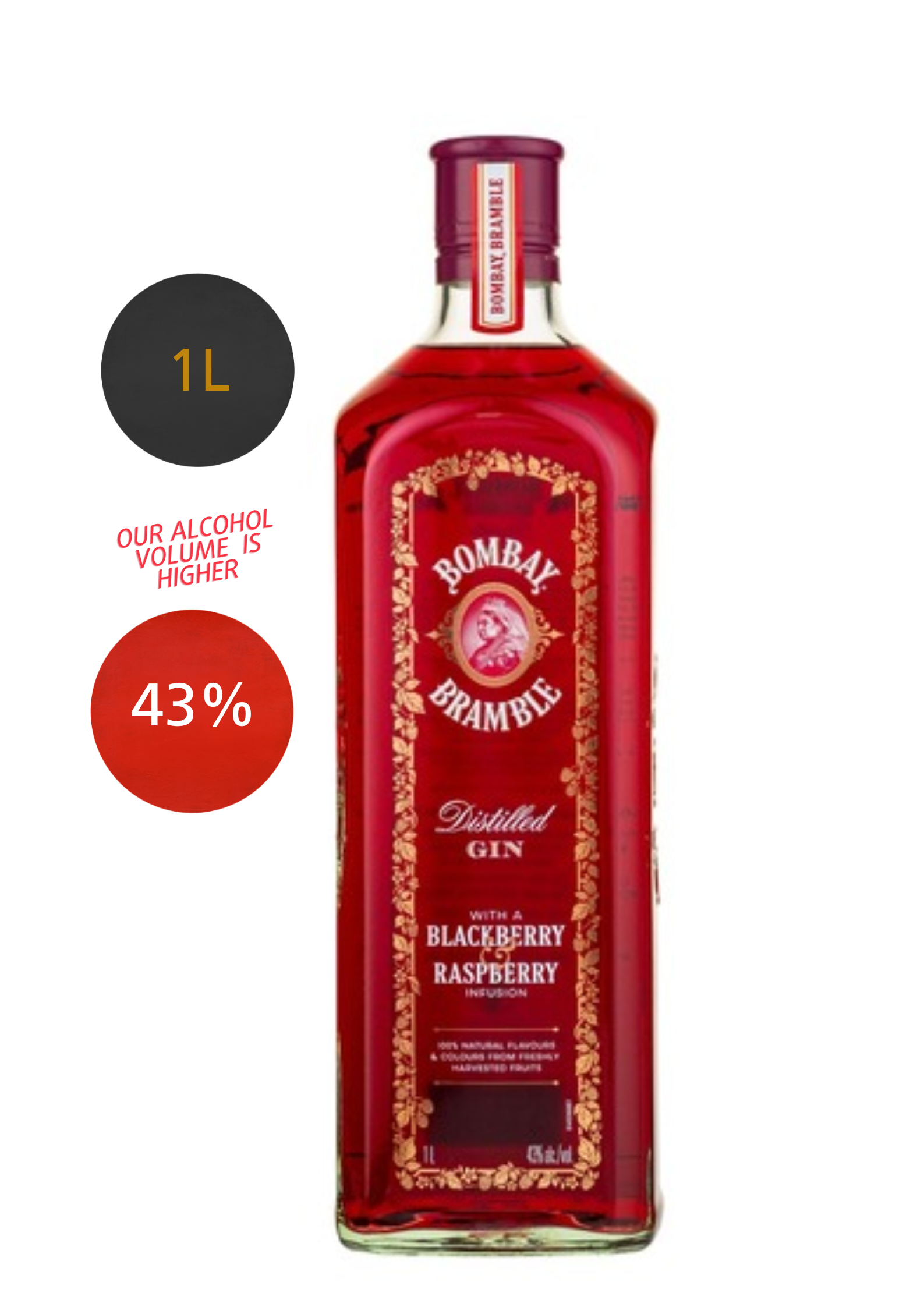 Bombay Bramble 43% 1L