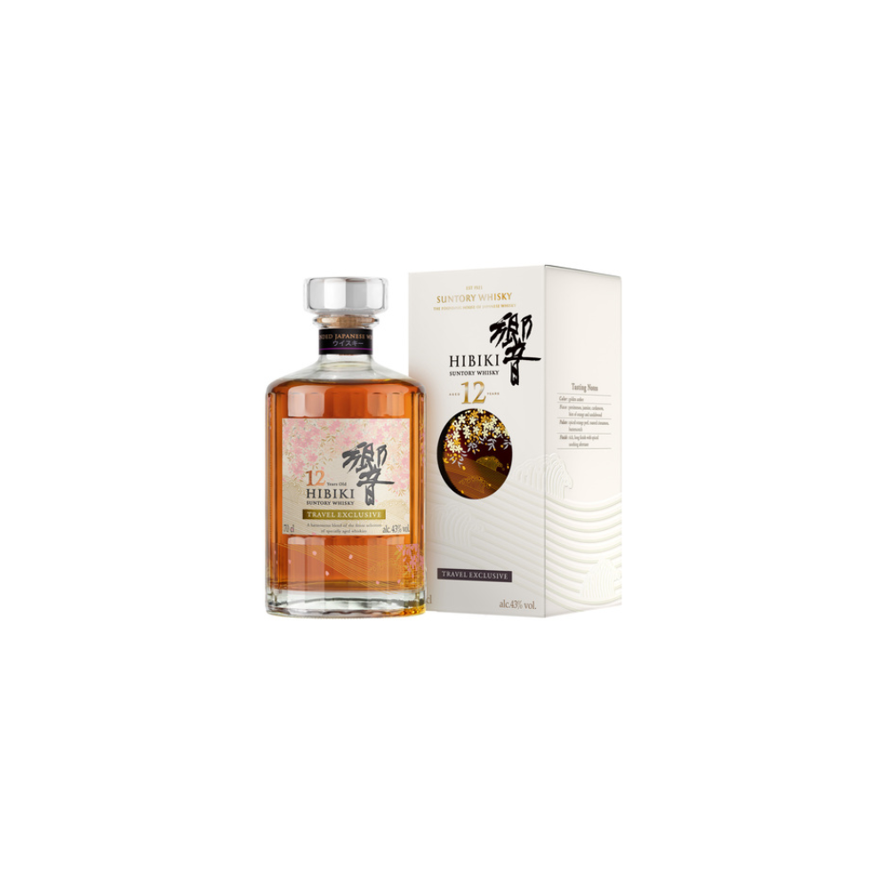 Hibiki 12 Year Old Japanese Whisky 43% 0.7L Gift Pack