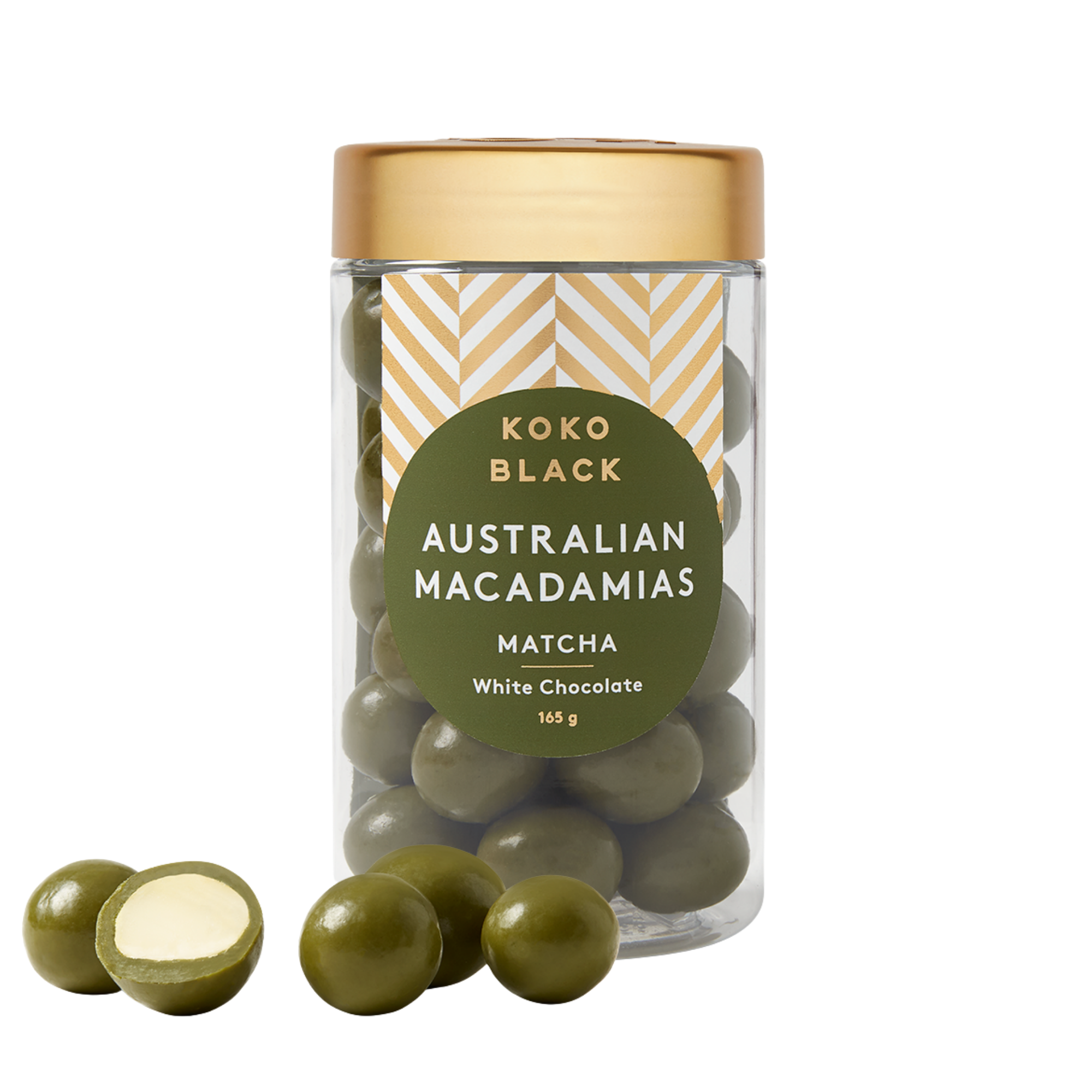 Koko Black Matcha Macadamias 165g