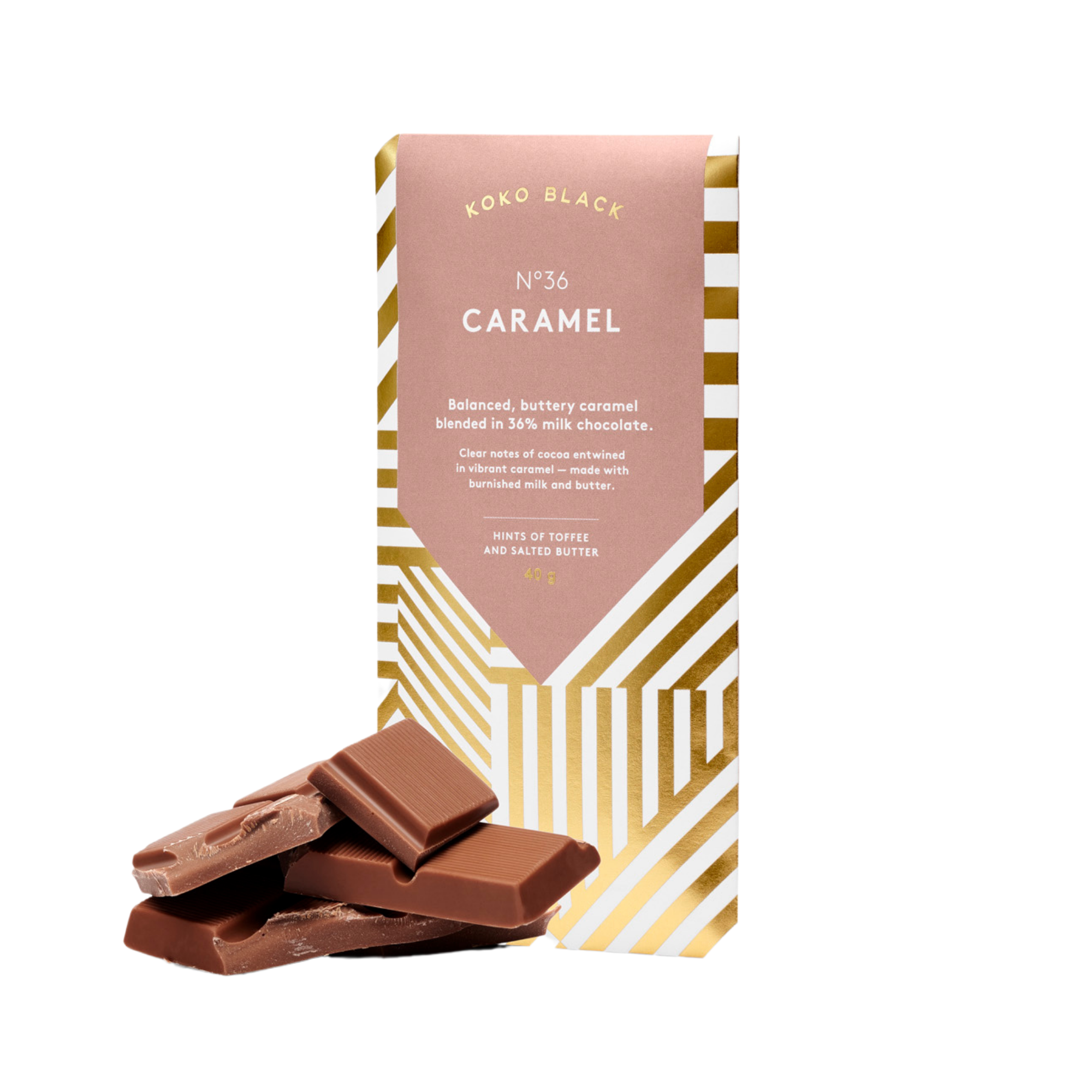 Koko Black Caramel Block 40g