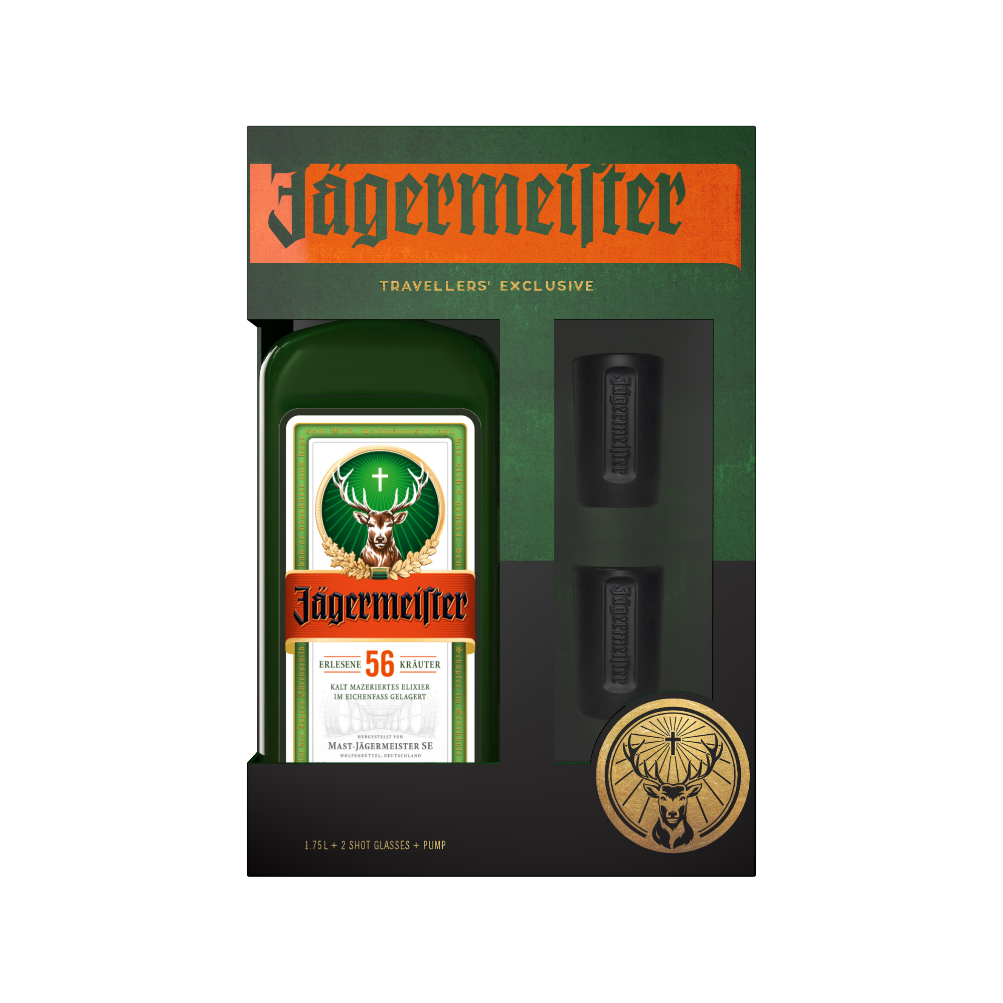 Jägermeister 35% 1.75L Partypack