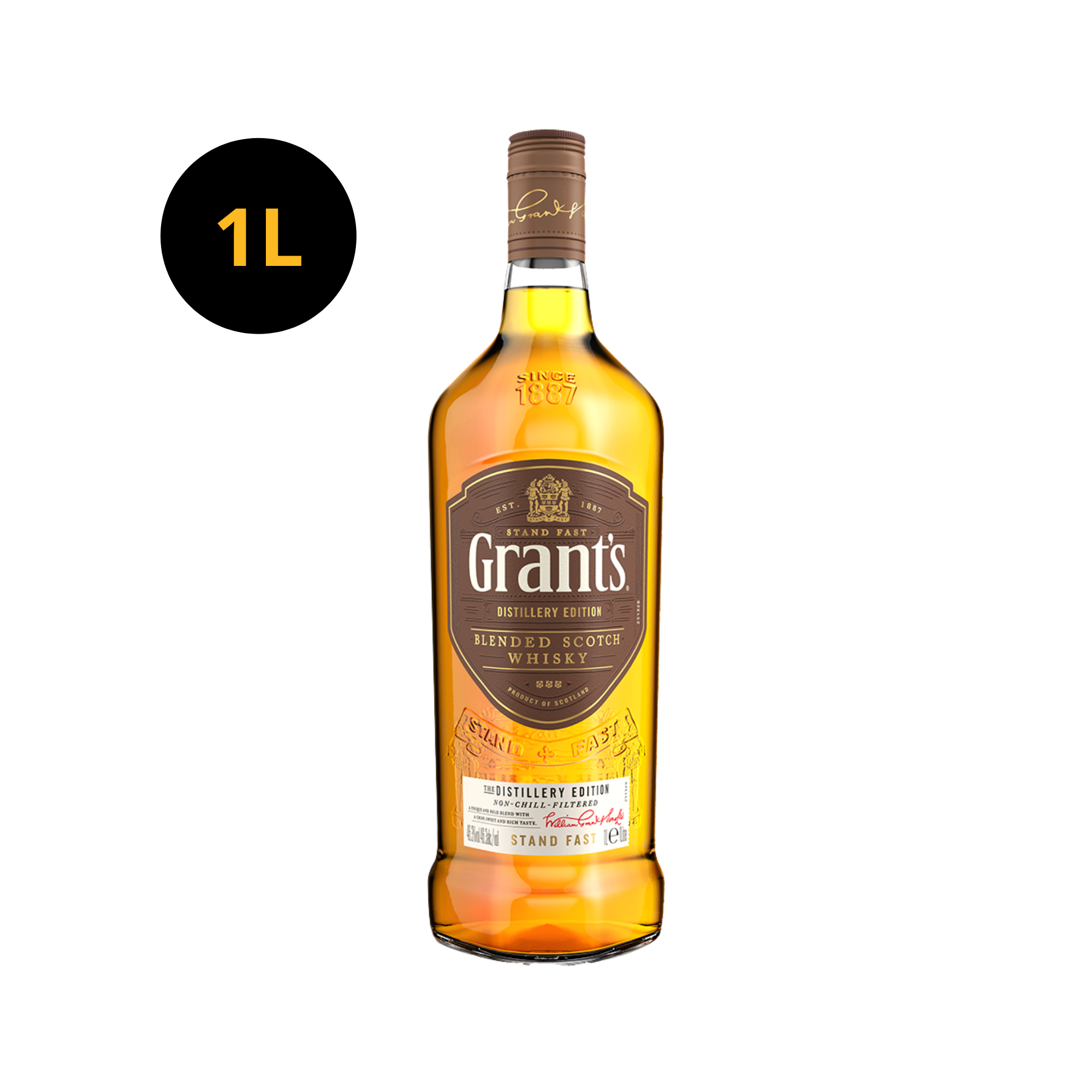 Grant's Distillery Edition 46.3% 1L Giftpack