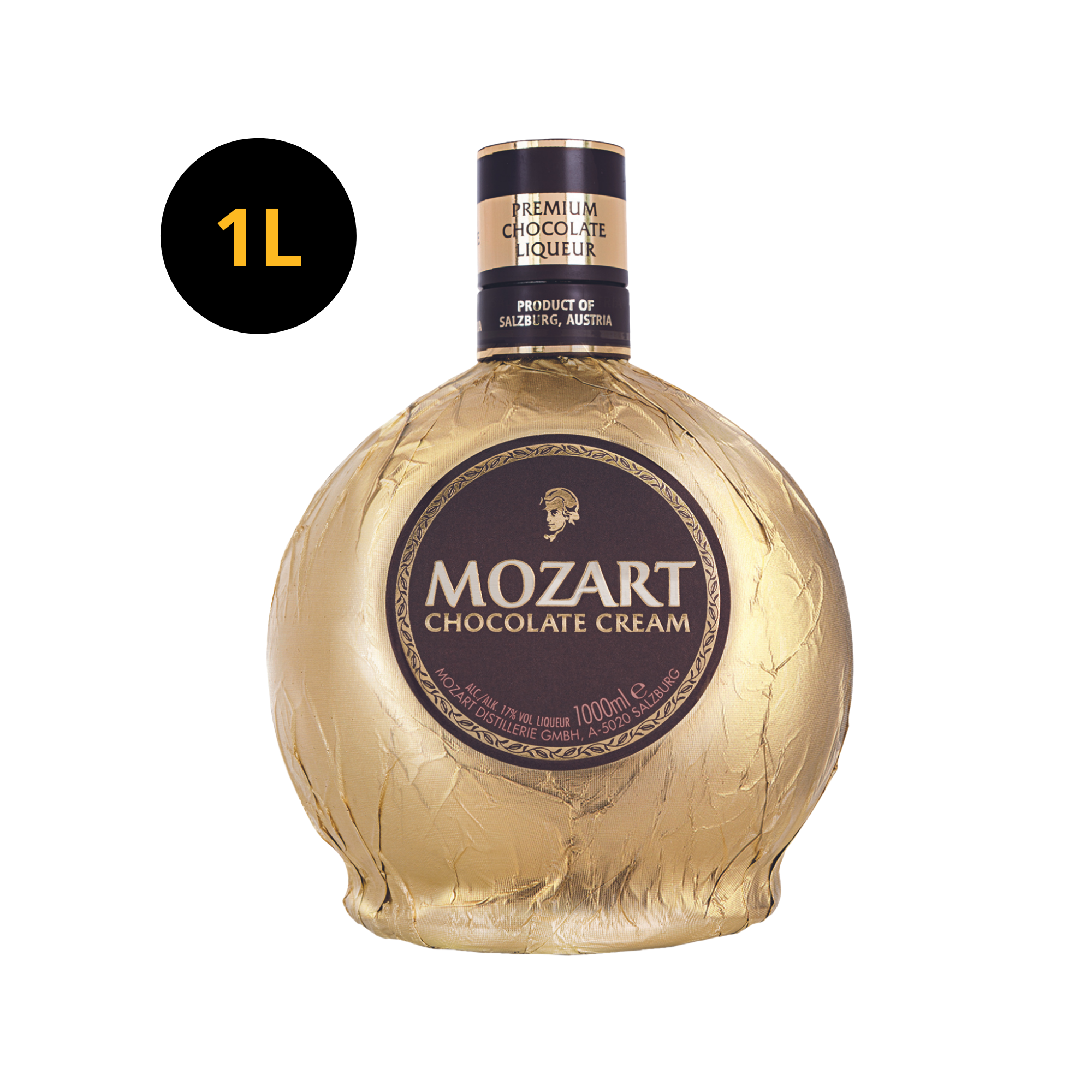 Mozart Chocolate Cream 17% 1L