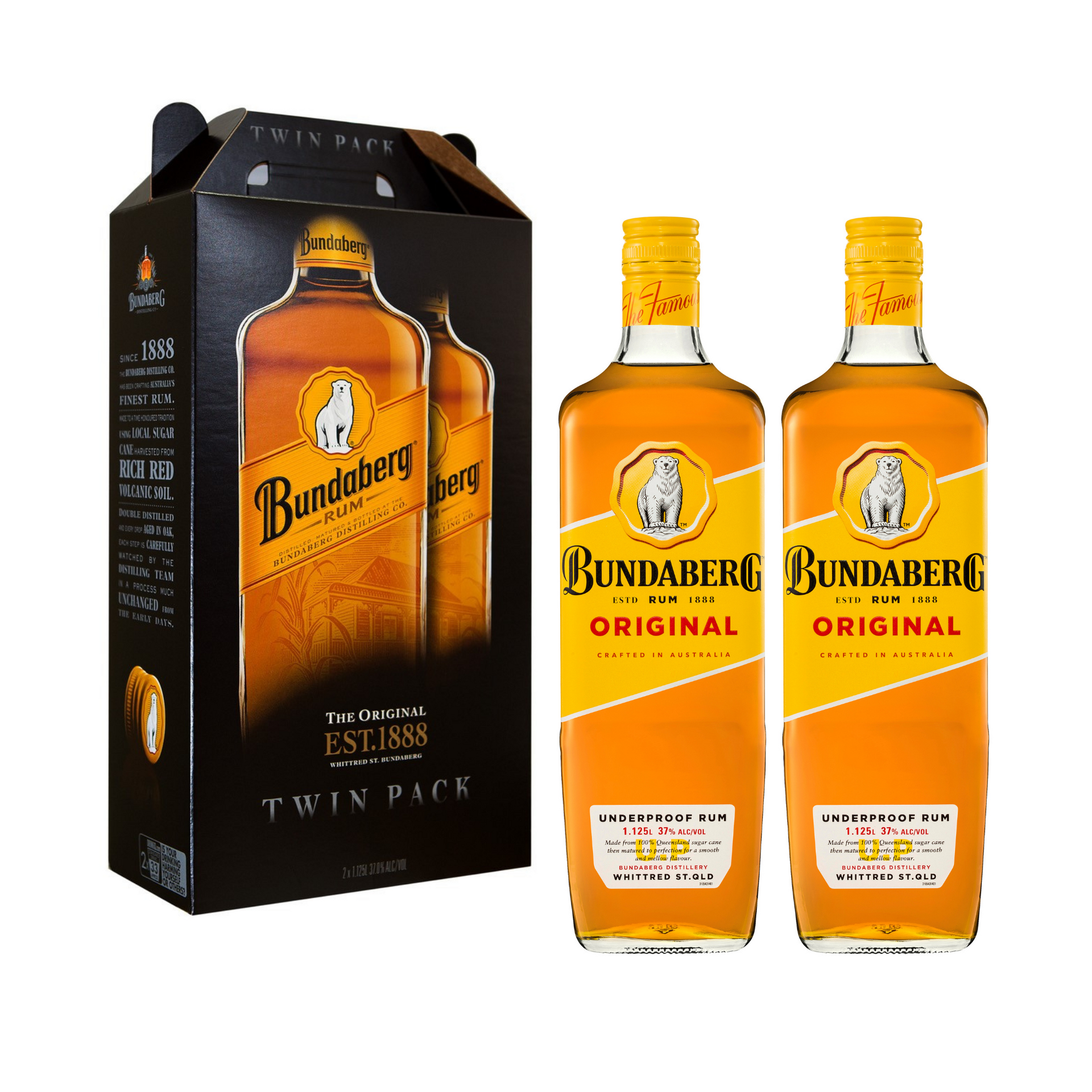 Bundaberg UP Twin 37% 2x1.125L – Shop Bits & Pieces