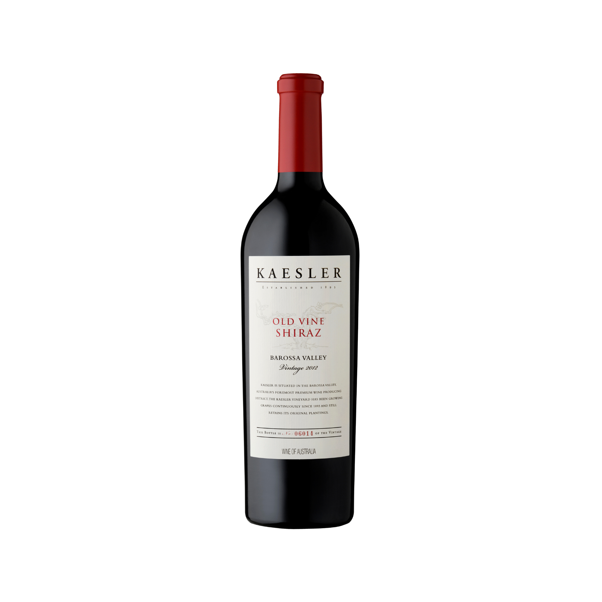 Kaesler Old Vine Shiraz 0.75L