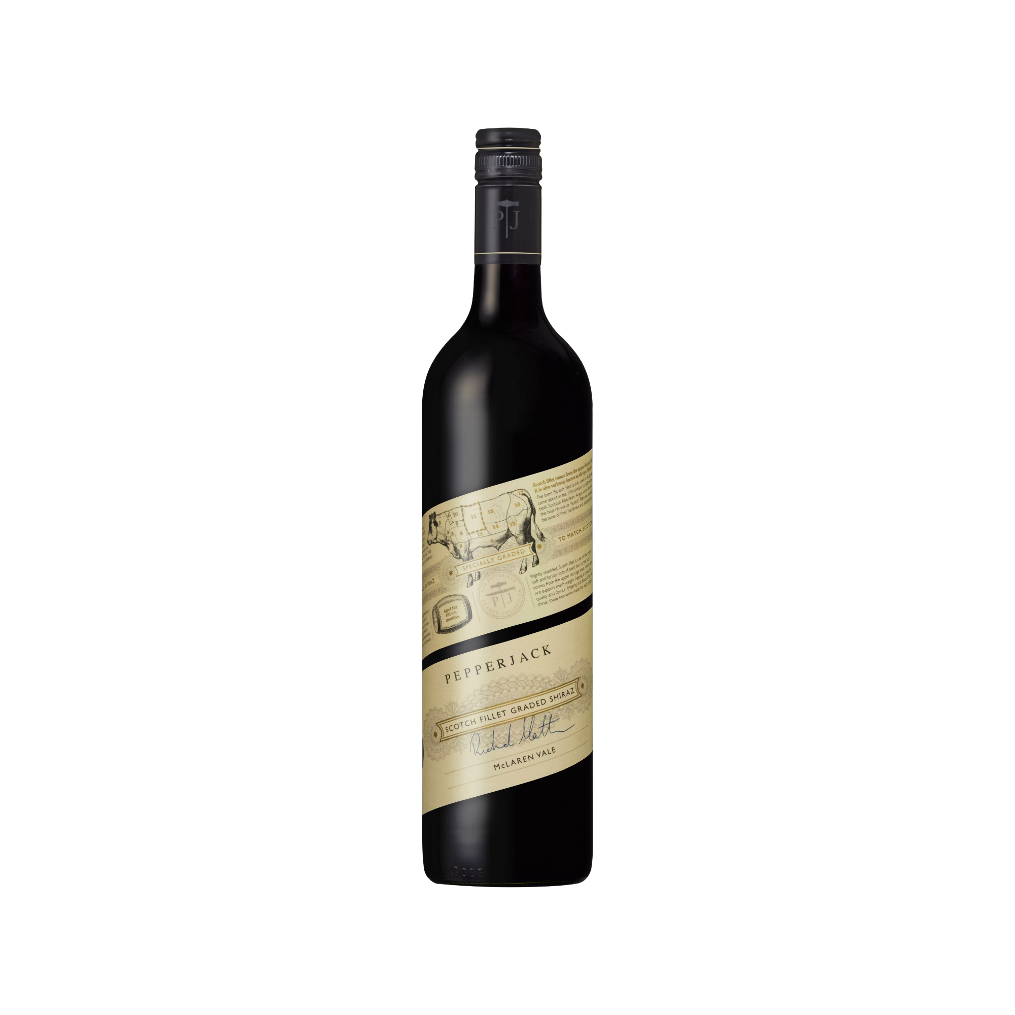 Pepperjack Graded McLaren Vale Shiraz 0.75L