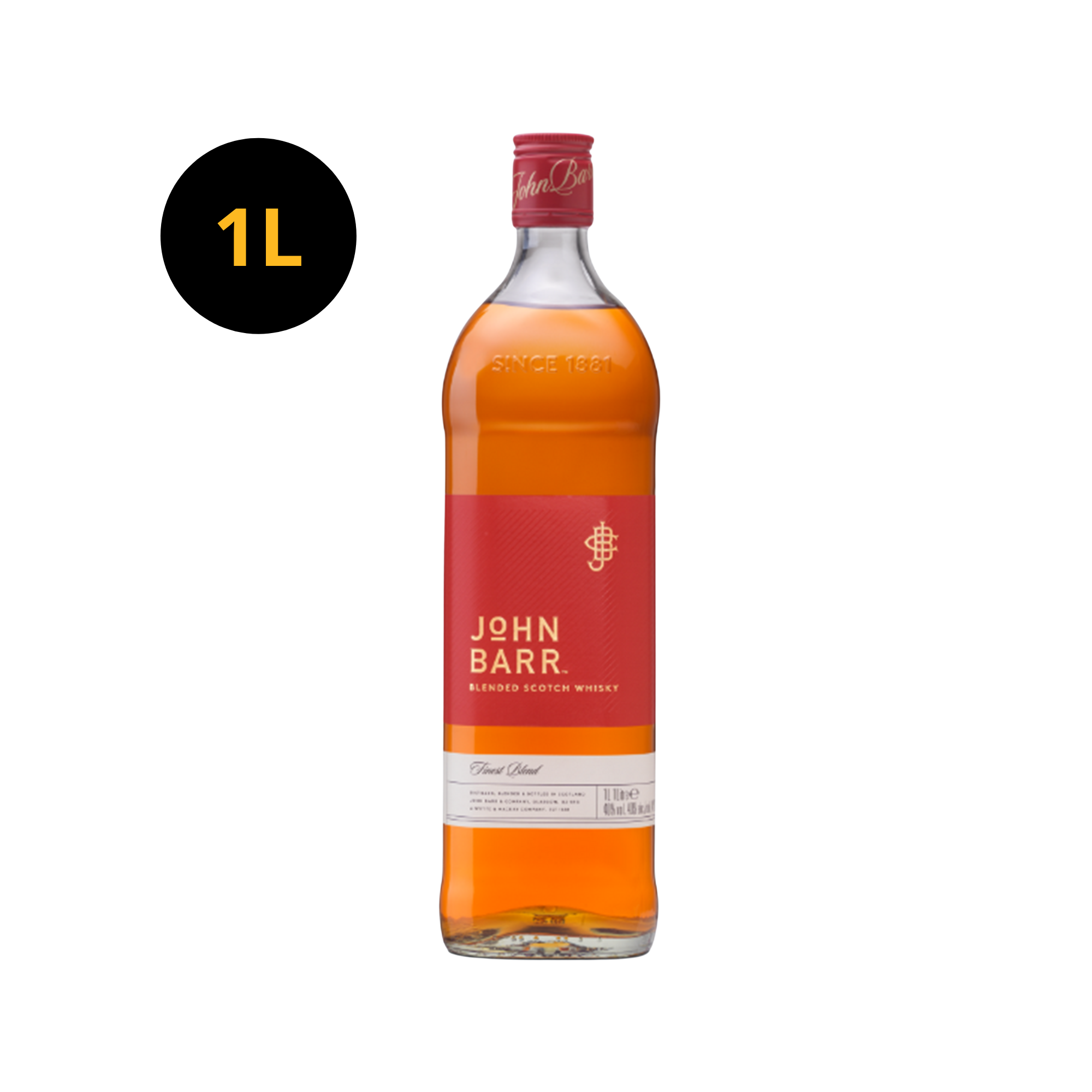 John Barr Finest 40% 1L