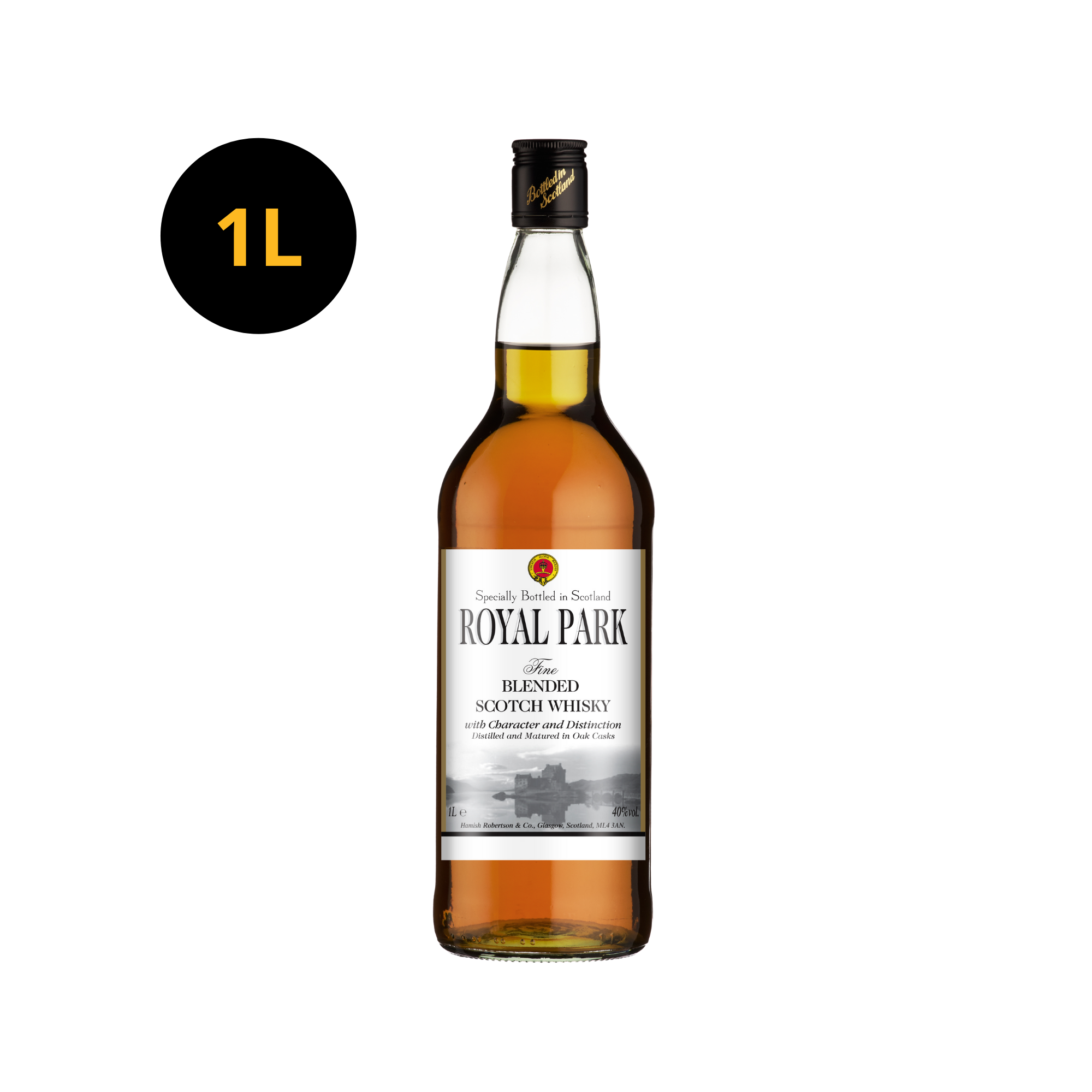 Royal Park, Fine Blended Scotch Whisky 40% 1L