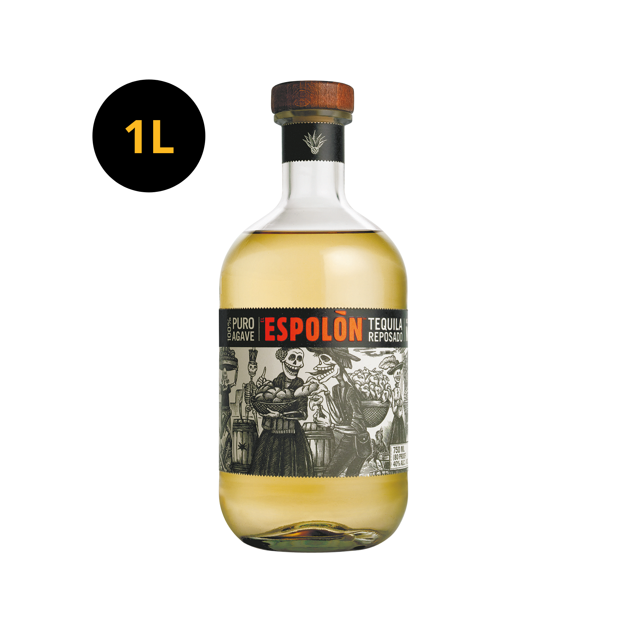 Espolon Reposado 40% 1L