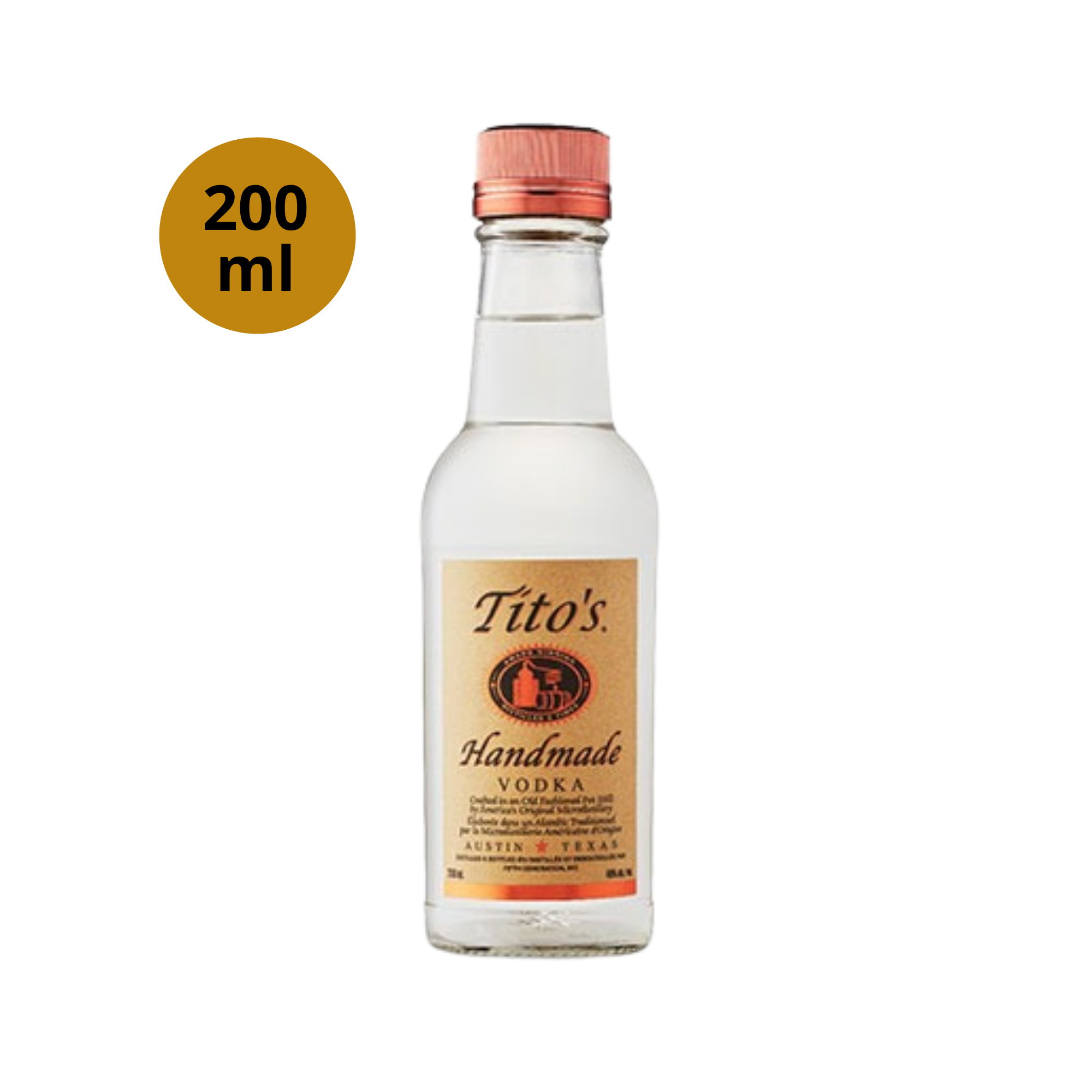 Tito's Vodka 40% 0.2L