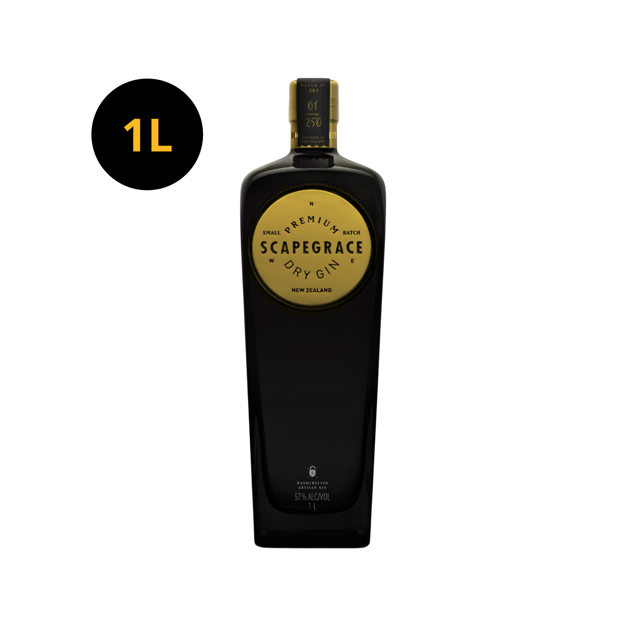 Scapegrace Gold Gin 57% 1L