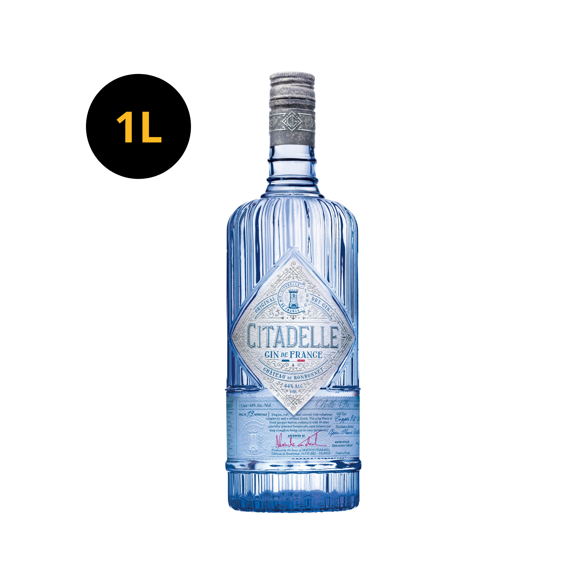 Citadelle Orig. Gin 44% 1L