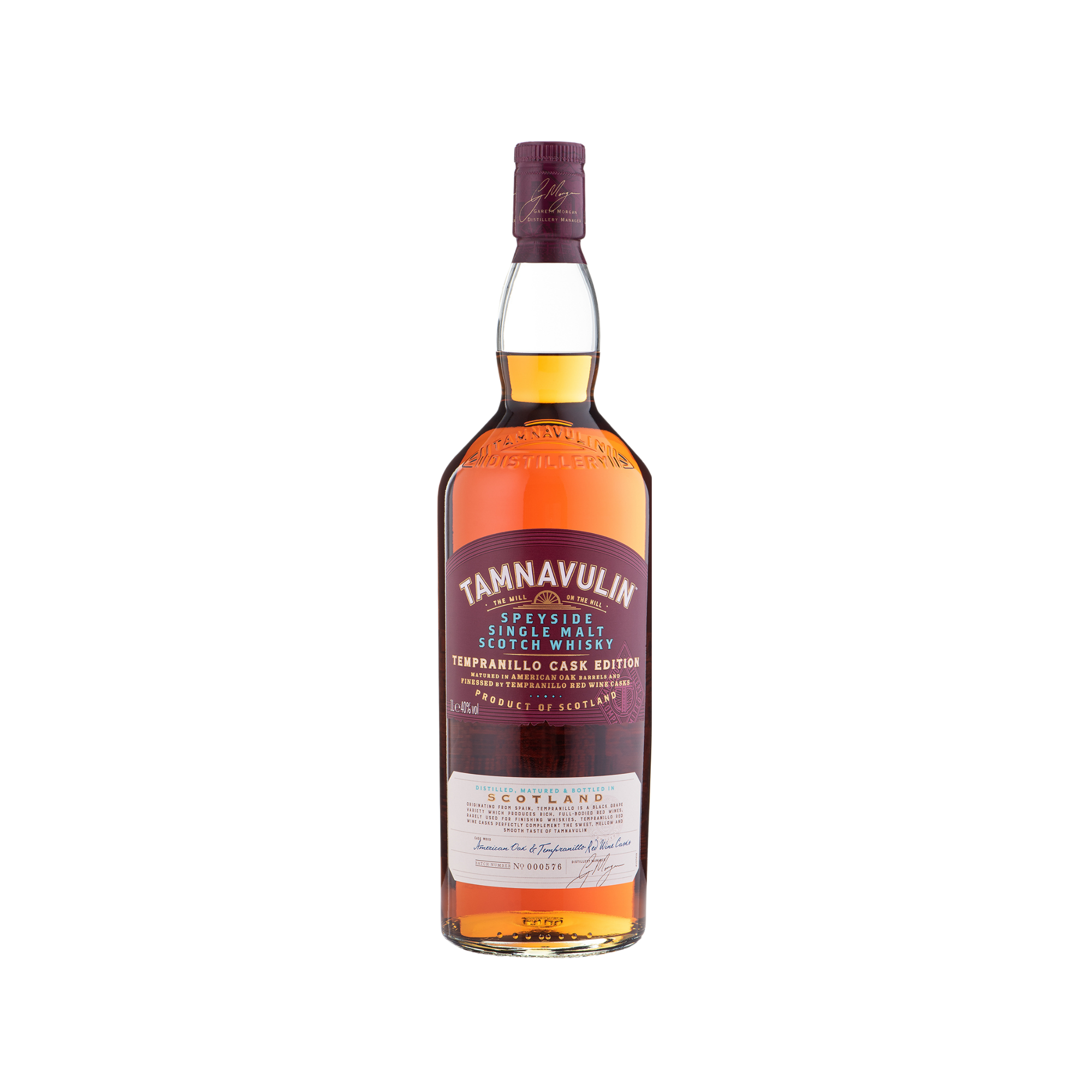 Tamnavulin Tempr.Cask 40% 1L