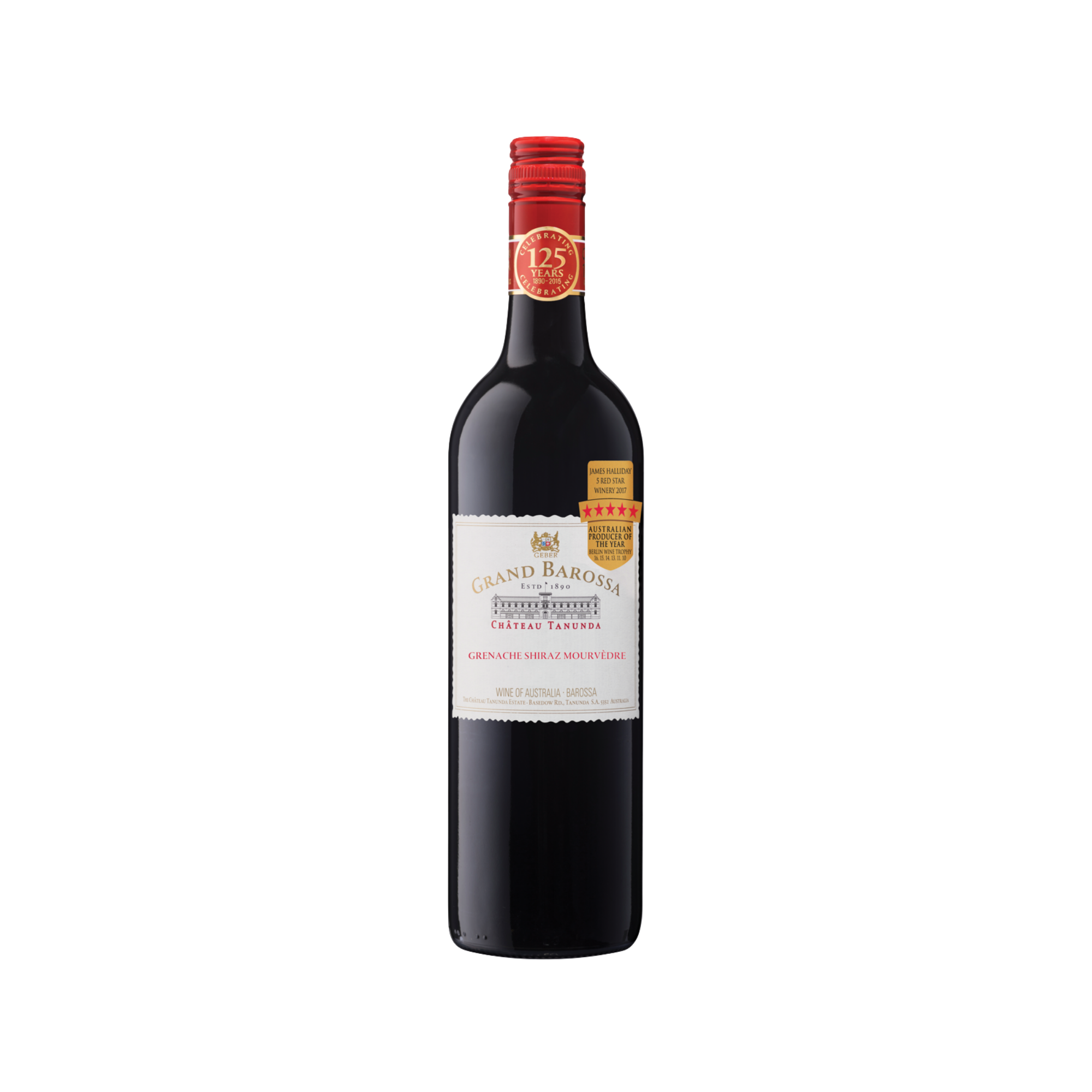 Chateau Tanunda Grand Barossa Grenache Shiraz Mourvedre 0.75L