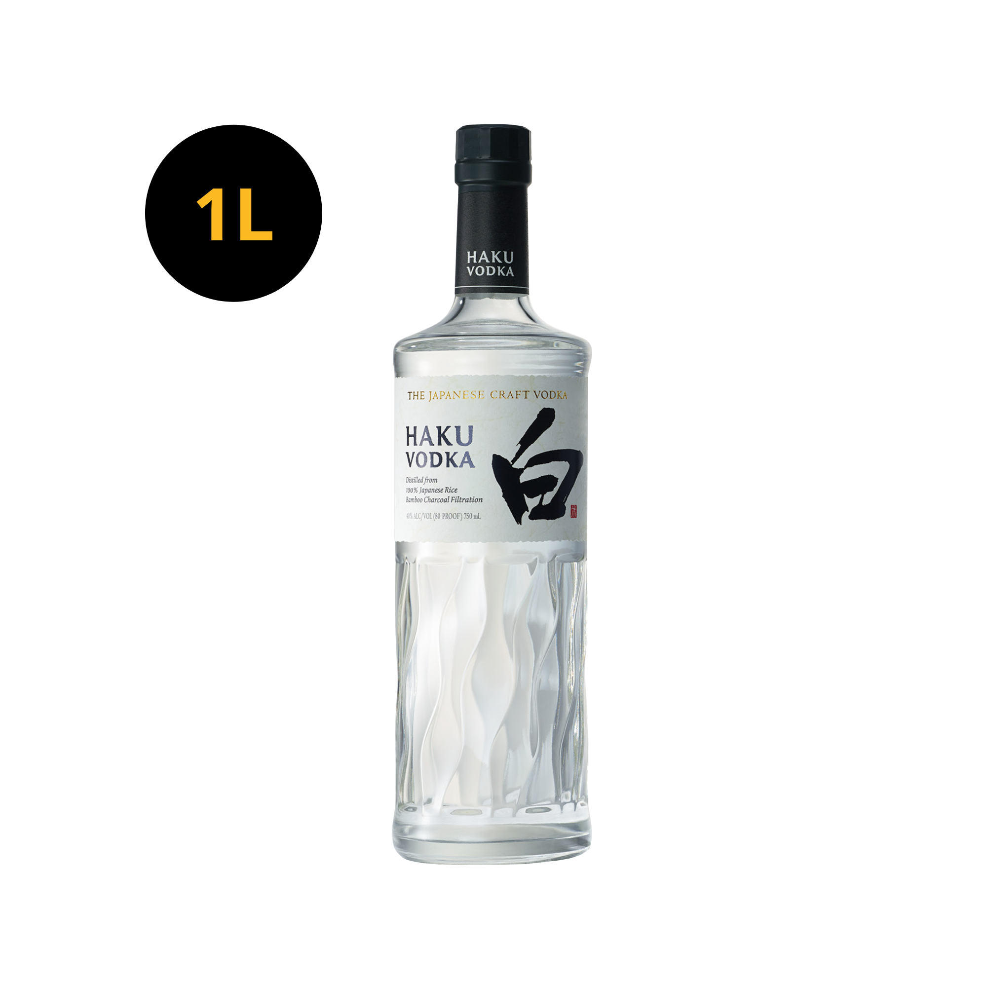 Haku Vodka 40% 1L