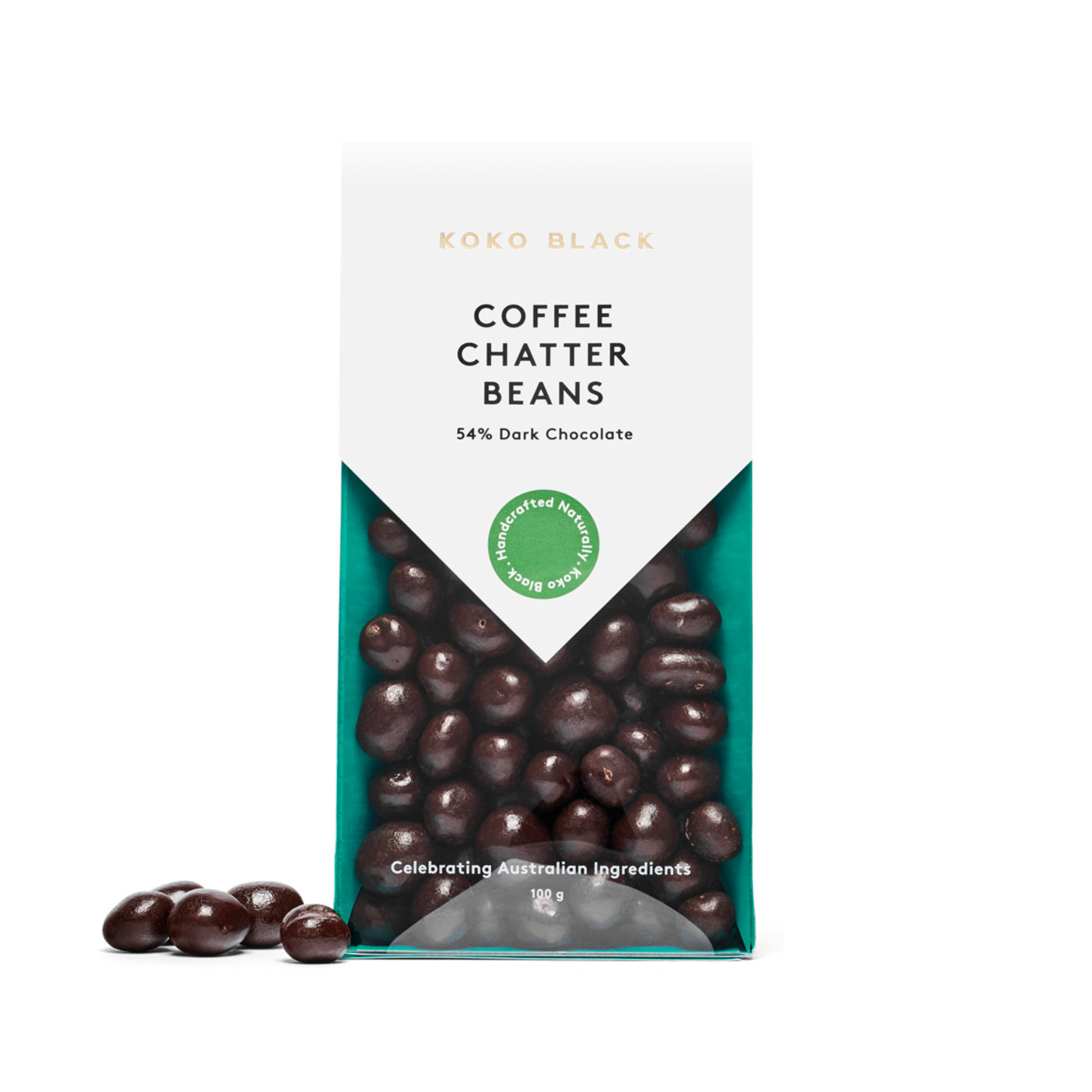Koko Black Coffee Chatter Beans Dark 100g