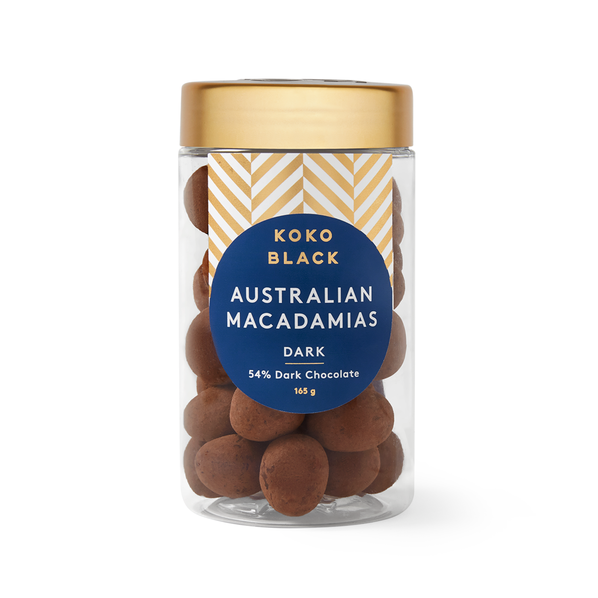 Koko Black 54% Dark Macadamias 165g