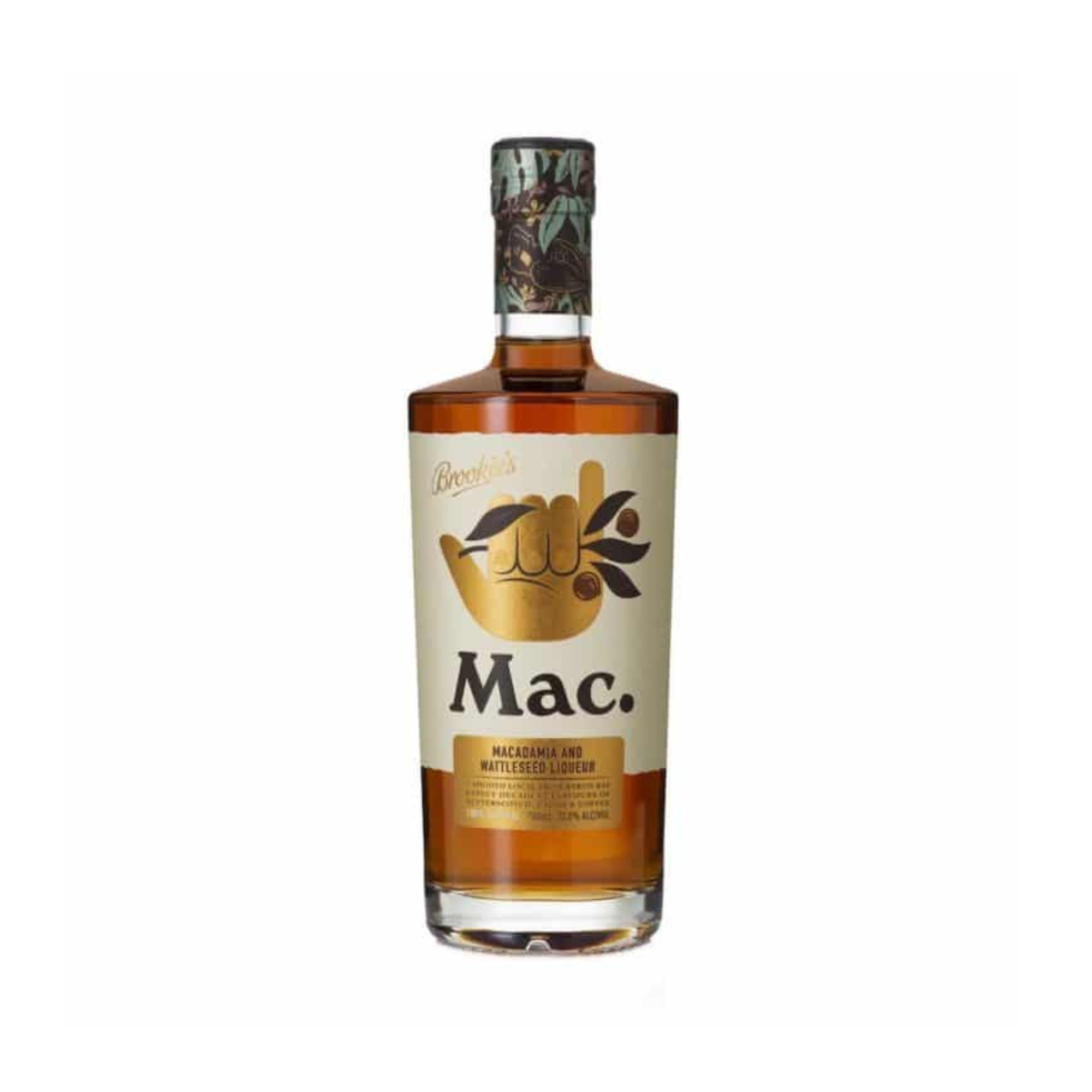 Brookie's Macadamia Liqueur 23% 0.7L