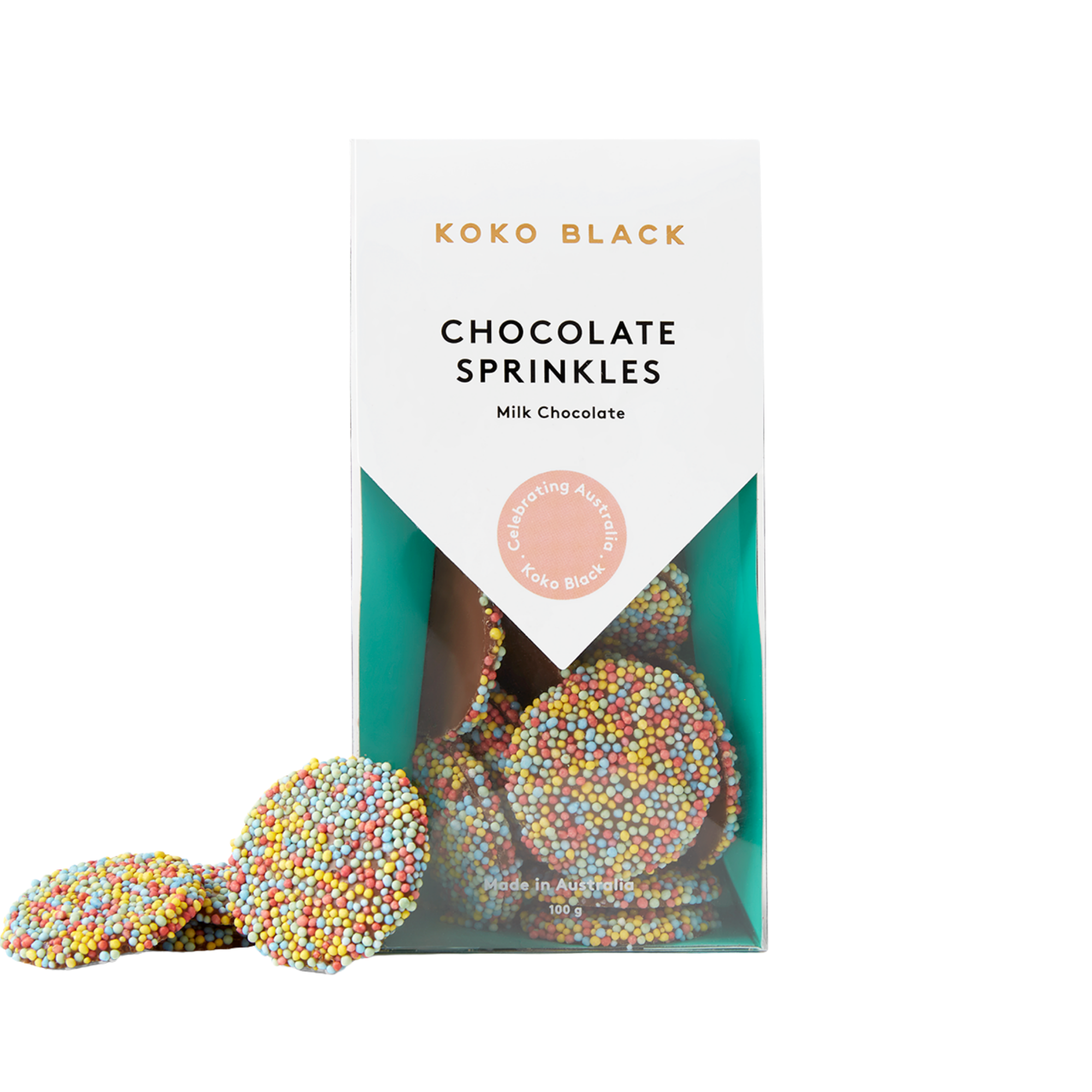 Koko Black Chocolate Sprinkles Milk 100g