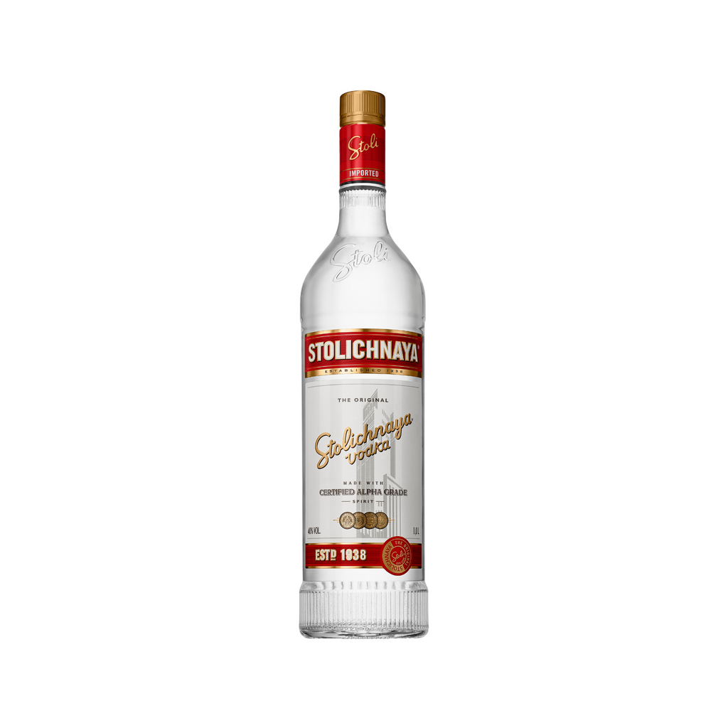 Stolichnaya Premium Vodka 40% 1L