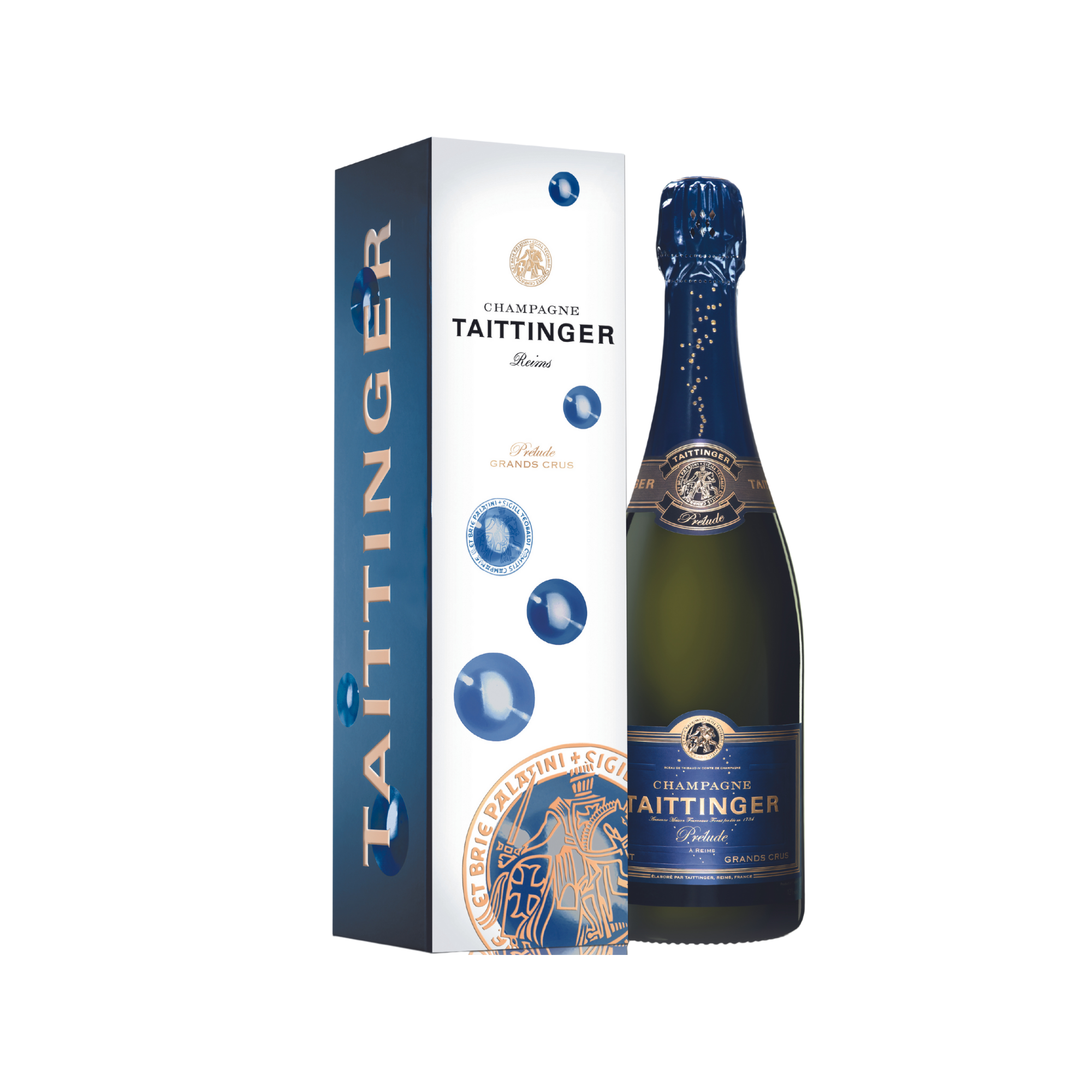 Taittinger, Prélude, brut, white (gift box) 0.75L