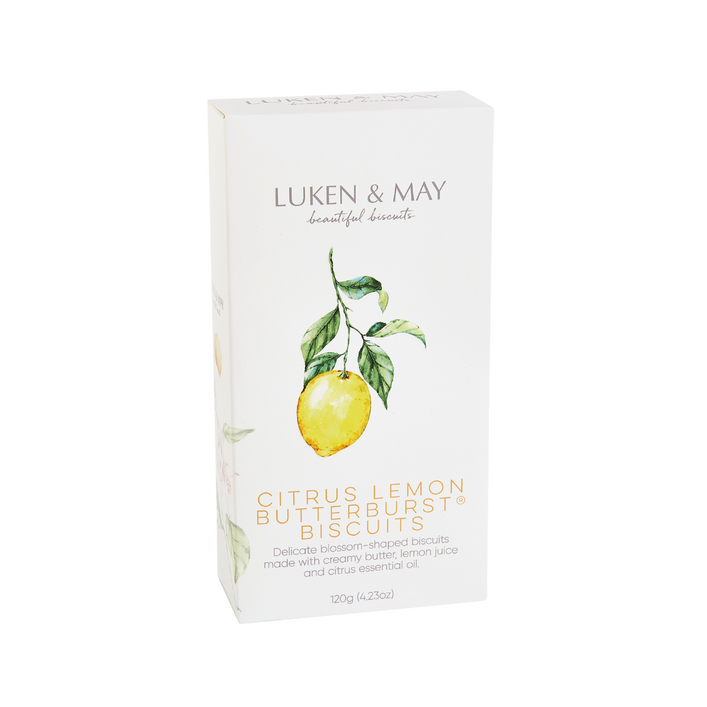 Luken & May Citrus Lemon Butterbursts Gift Box 120g
