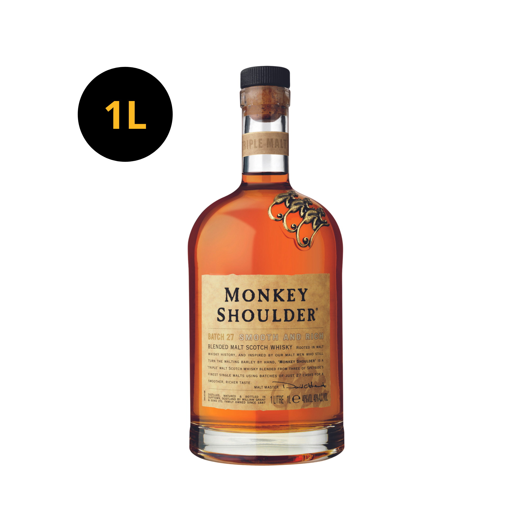 Monkey Shoulder 40% 1L