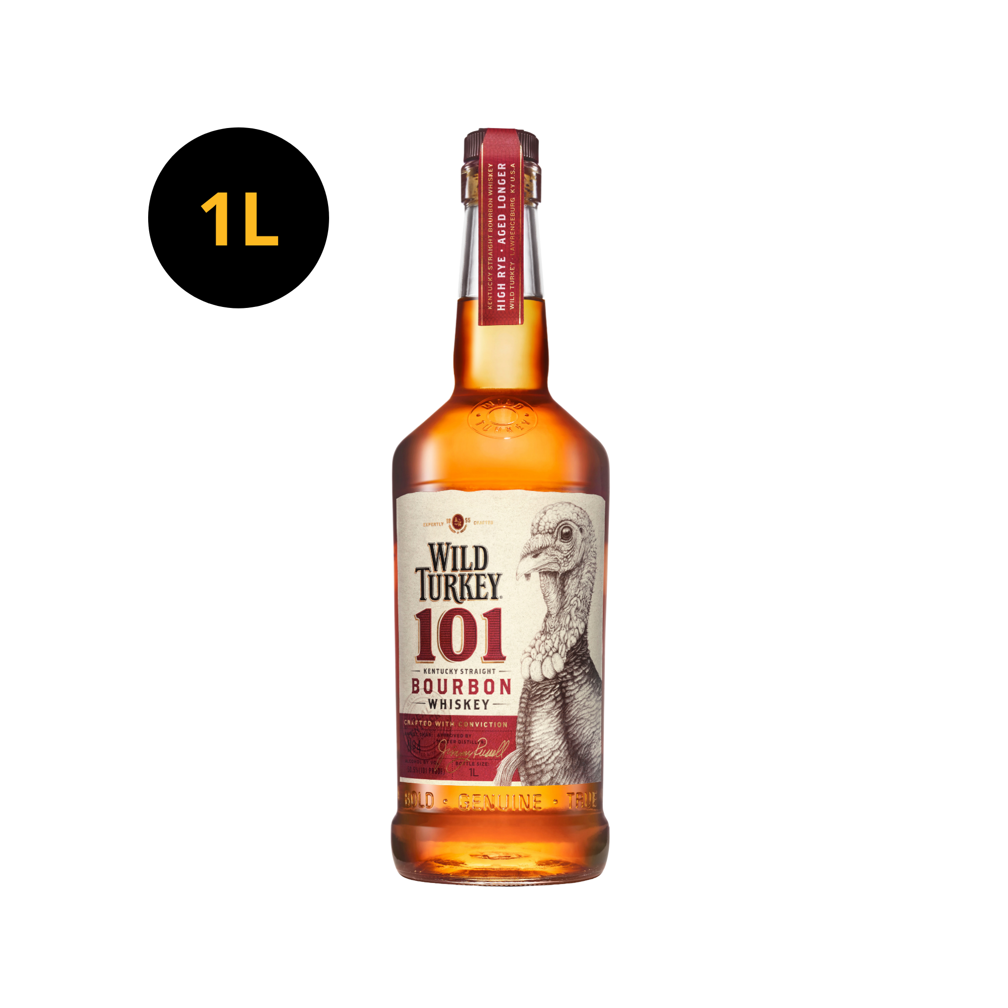 Wild Turkey 101 50.5% 1L