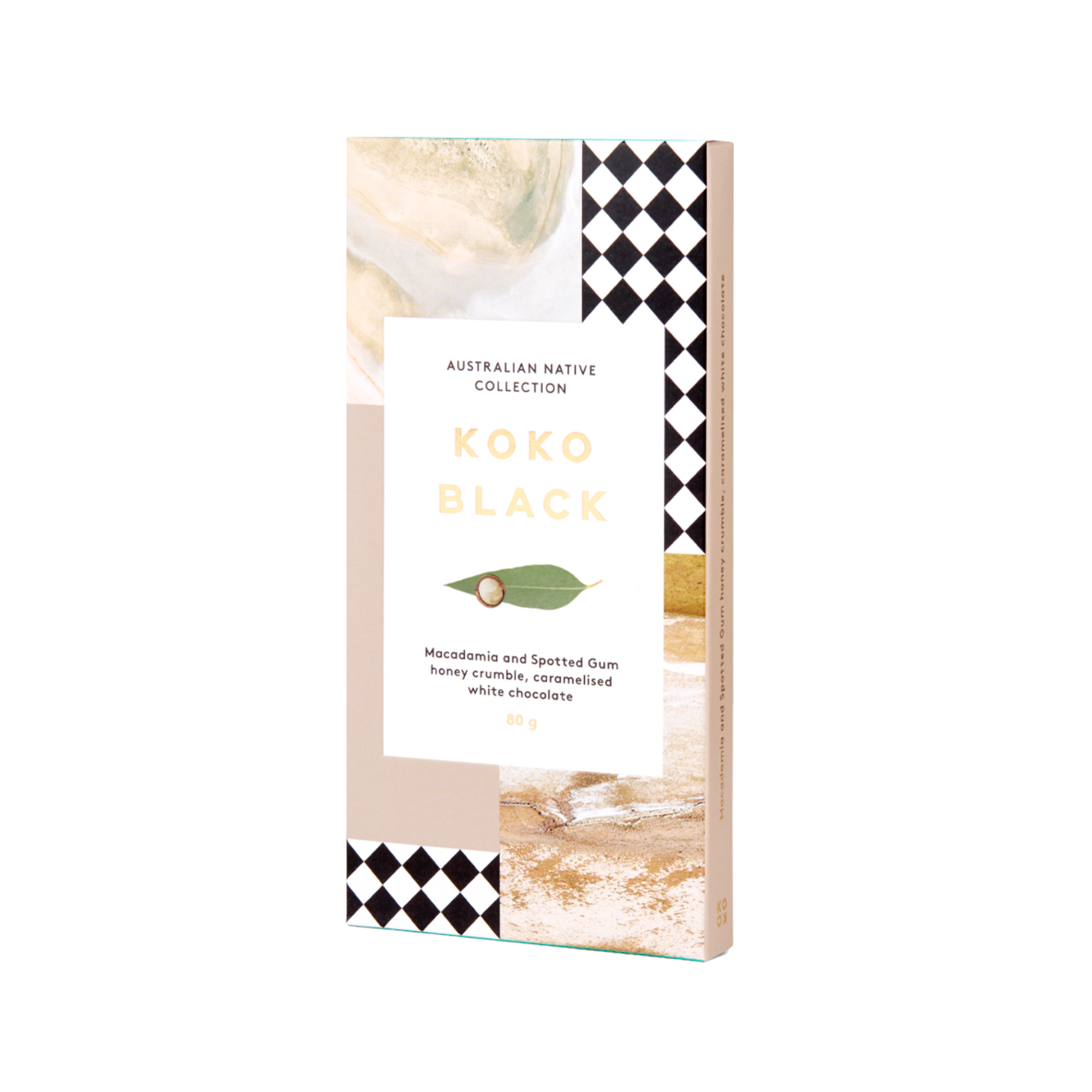Koko Black Macadamia & Spotted Gum Honey 80g