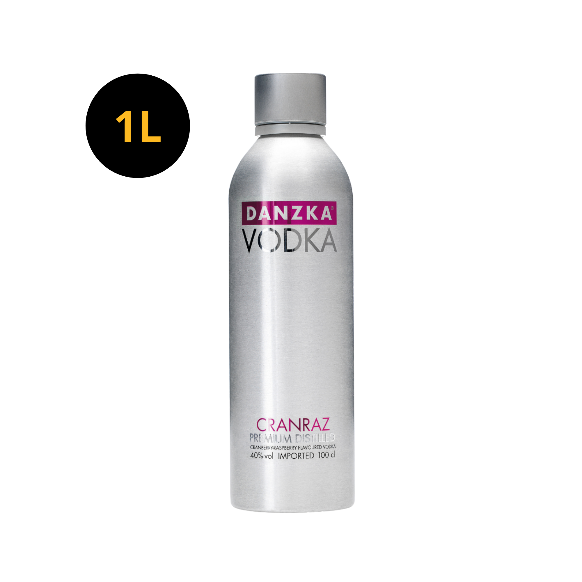 Danzka Vodka Cranraz 40% 1L