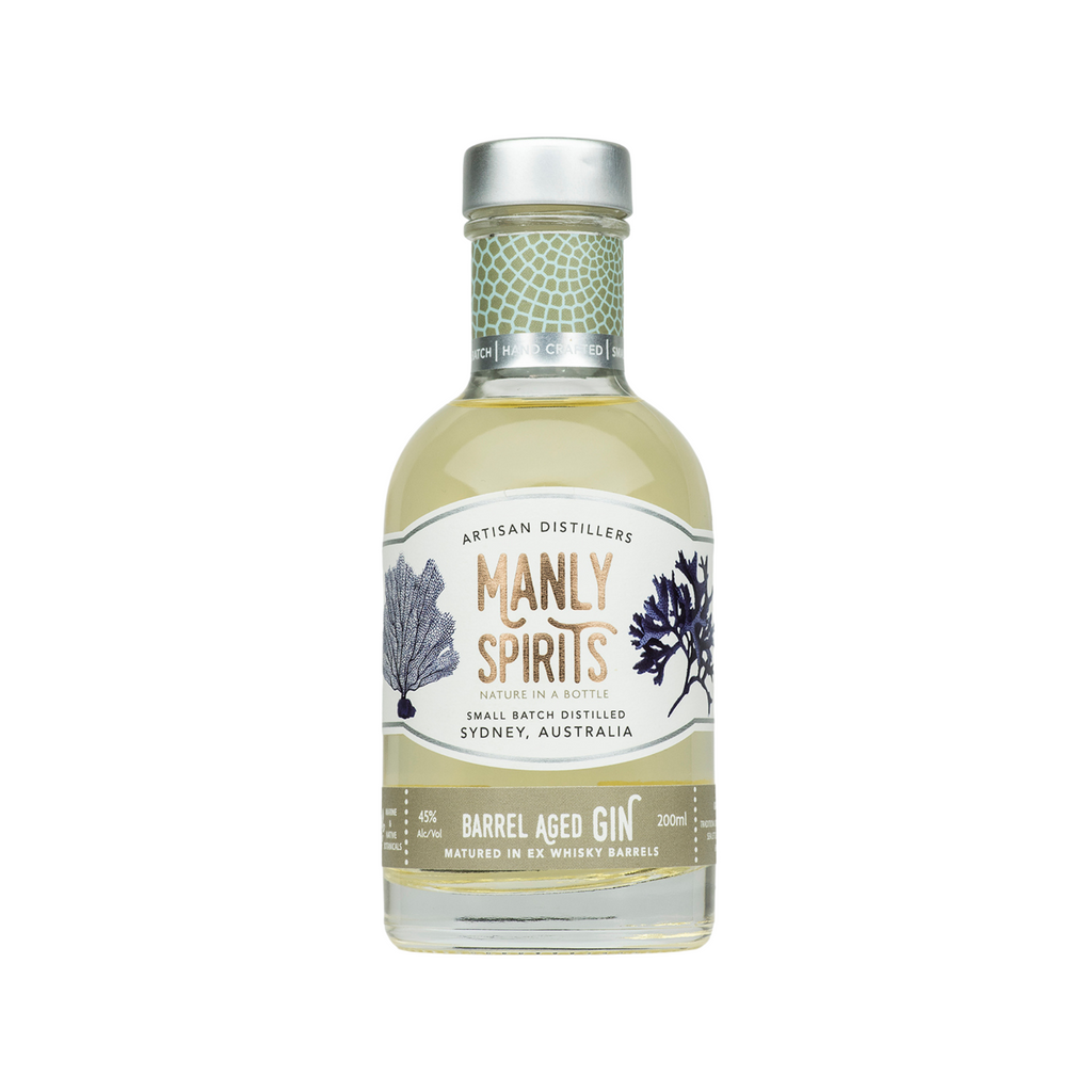Manly Spirits Co Whisky Barrel Aged Gin 45% 0.2L